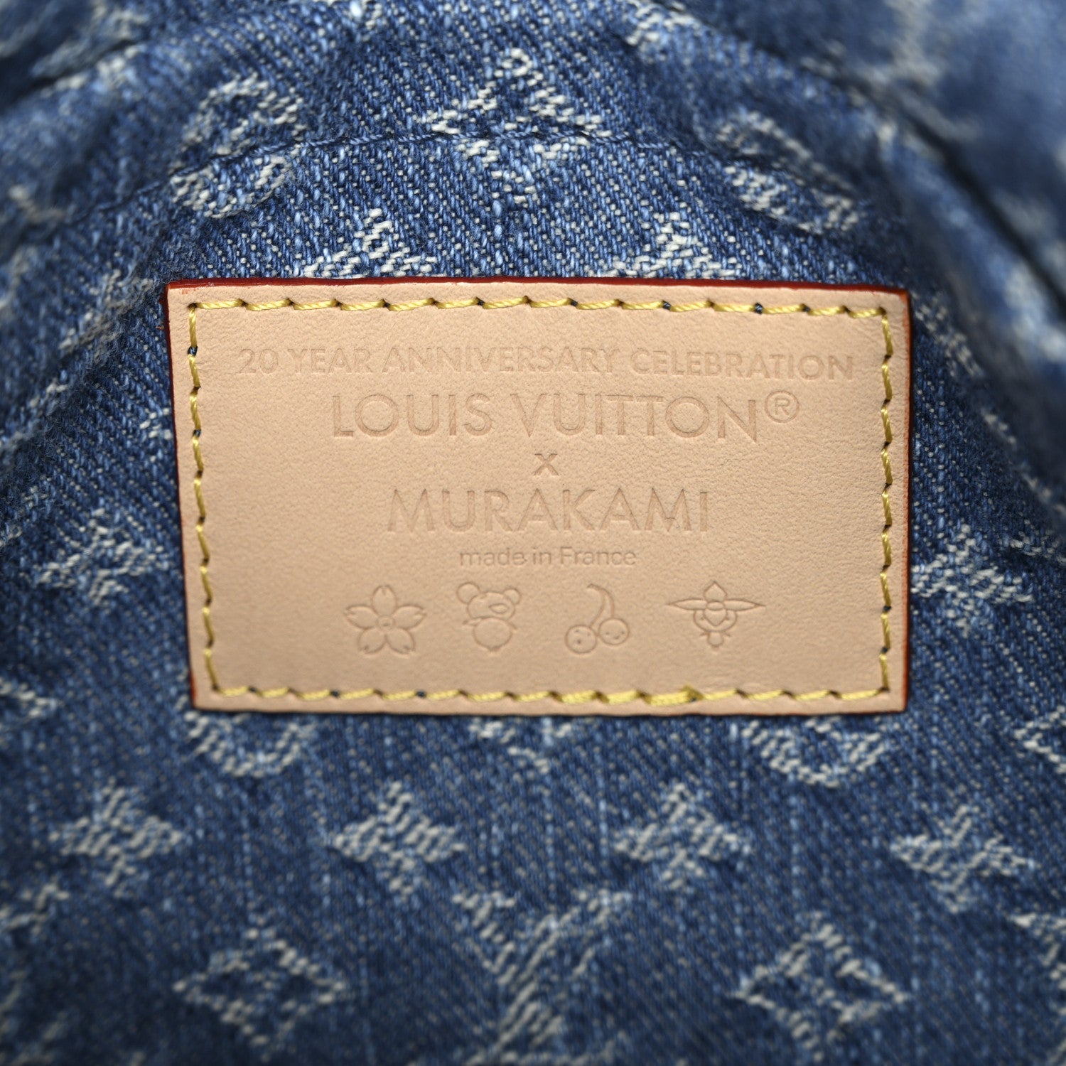 LV X TM Monogram Denim Cerises Sunset