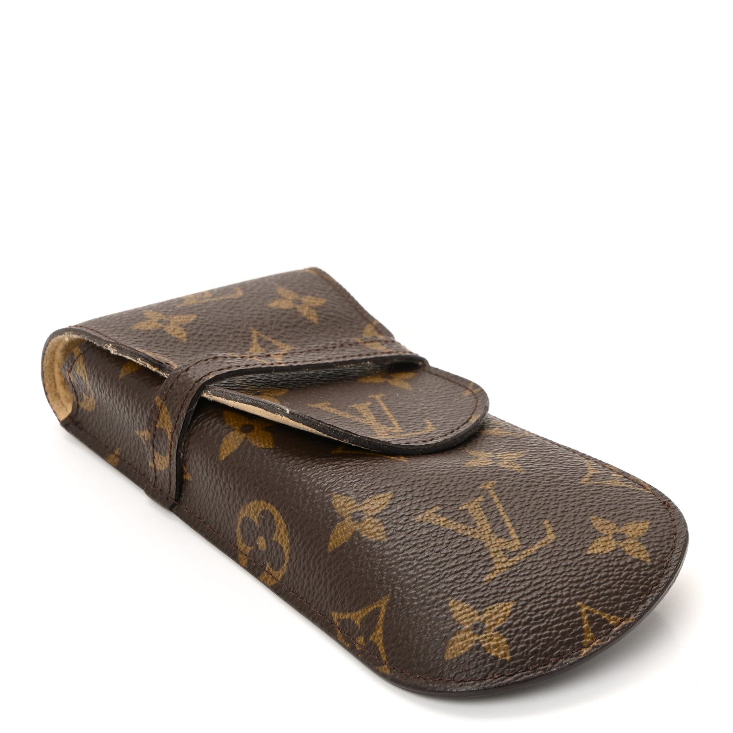 Monogram Glasses Sunglasses Case w Flap