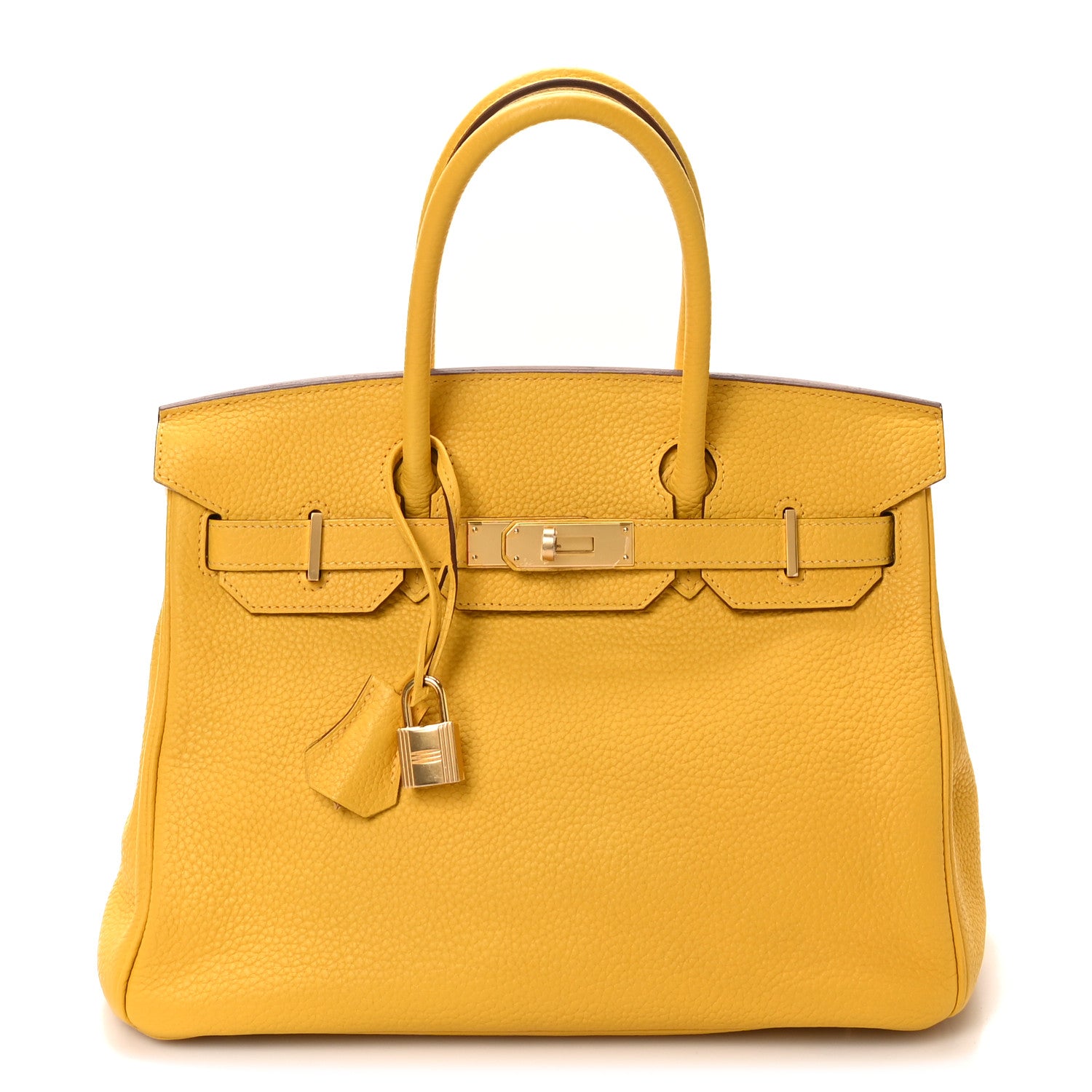 Togo BIRKIN 30 Jaune Ambre