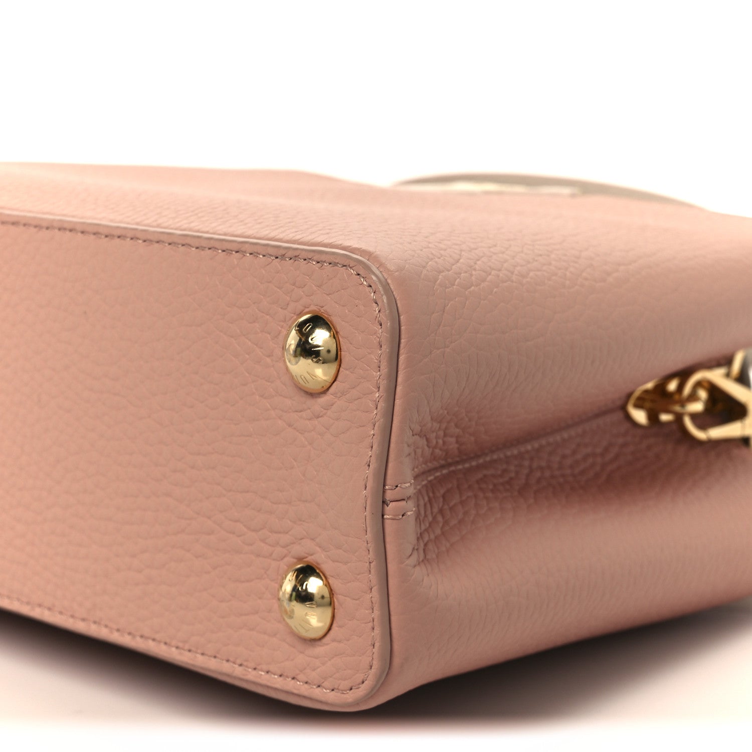 Taurillon Capucines BB Rose Trianon Creme