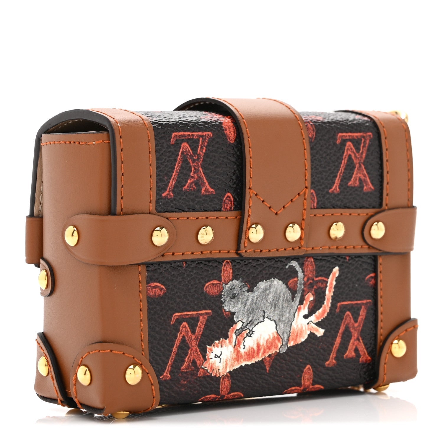 Catogram Essential Trunk Orange Marron