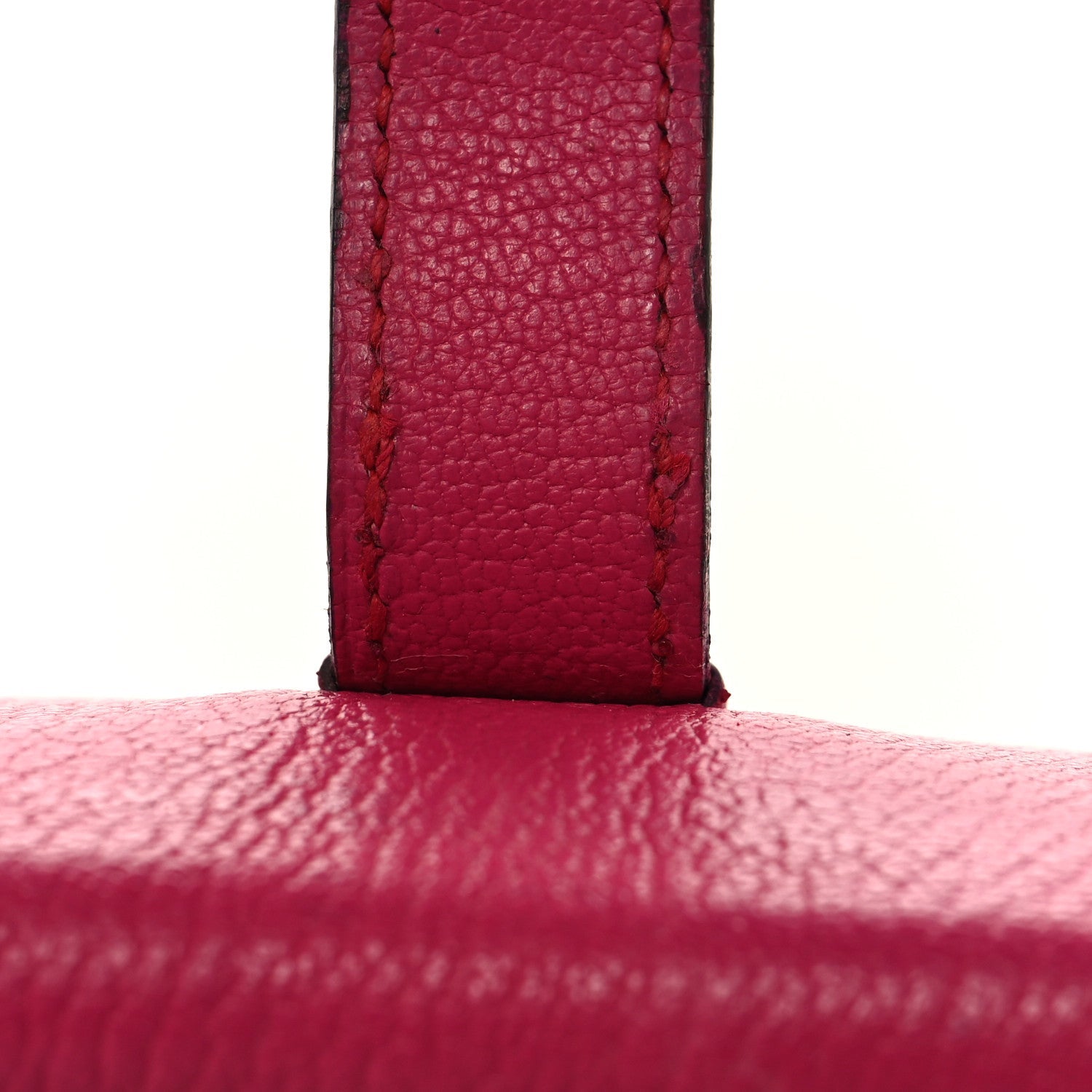 Chevre Mysore Tri-Fold Bearn Wallet Rose Shocking