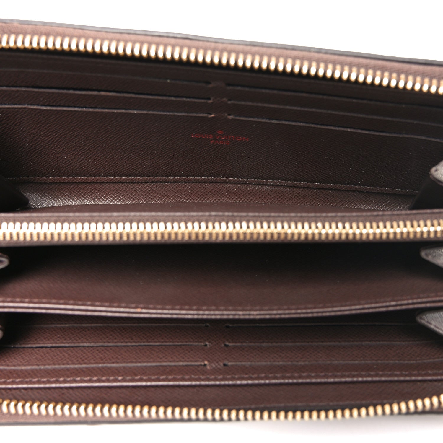 Damier Ebene Zippy Wallet