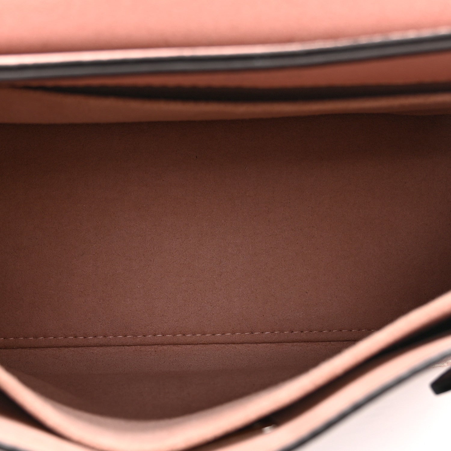 Soft Calfskin Embroidered Lockme Ever BB Rose Pink Snow White Black