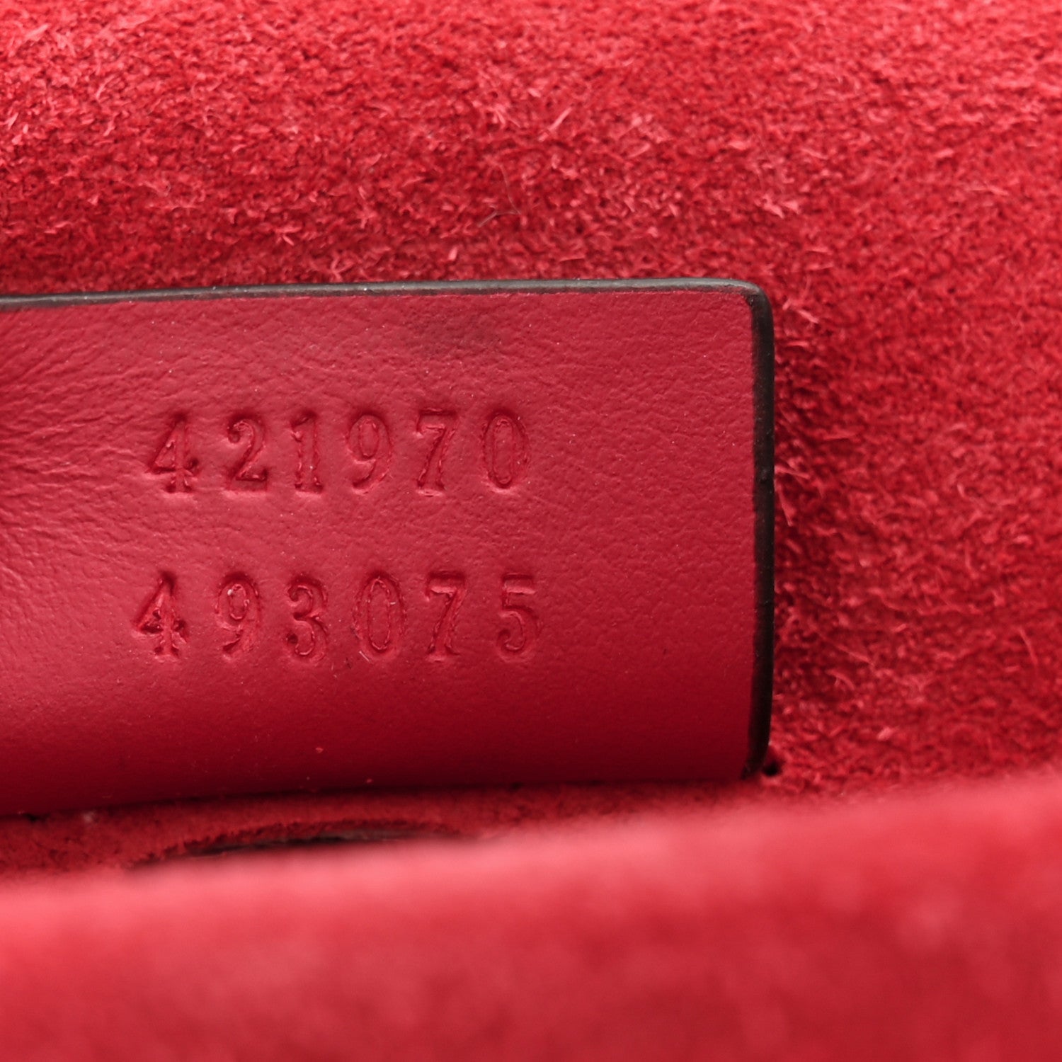 GG Supreme Monogram Mini Dionysus Shoulder Bag Hibiscus Red
