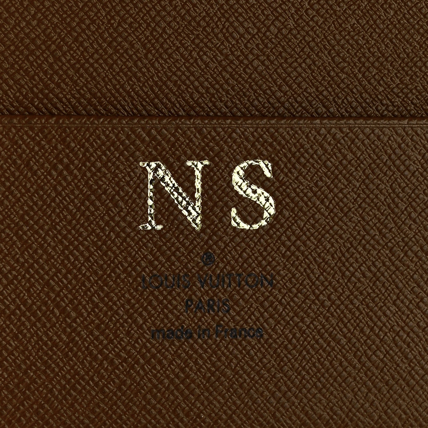 Monogram Large Ring Agenda Cover