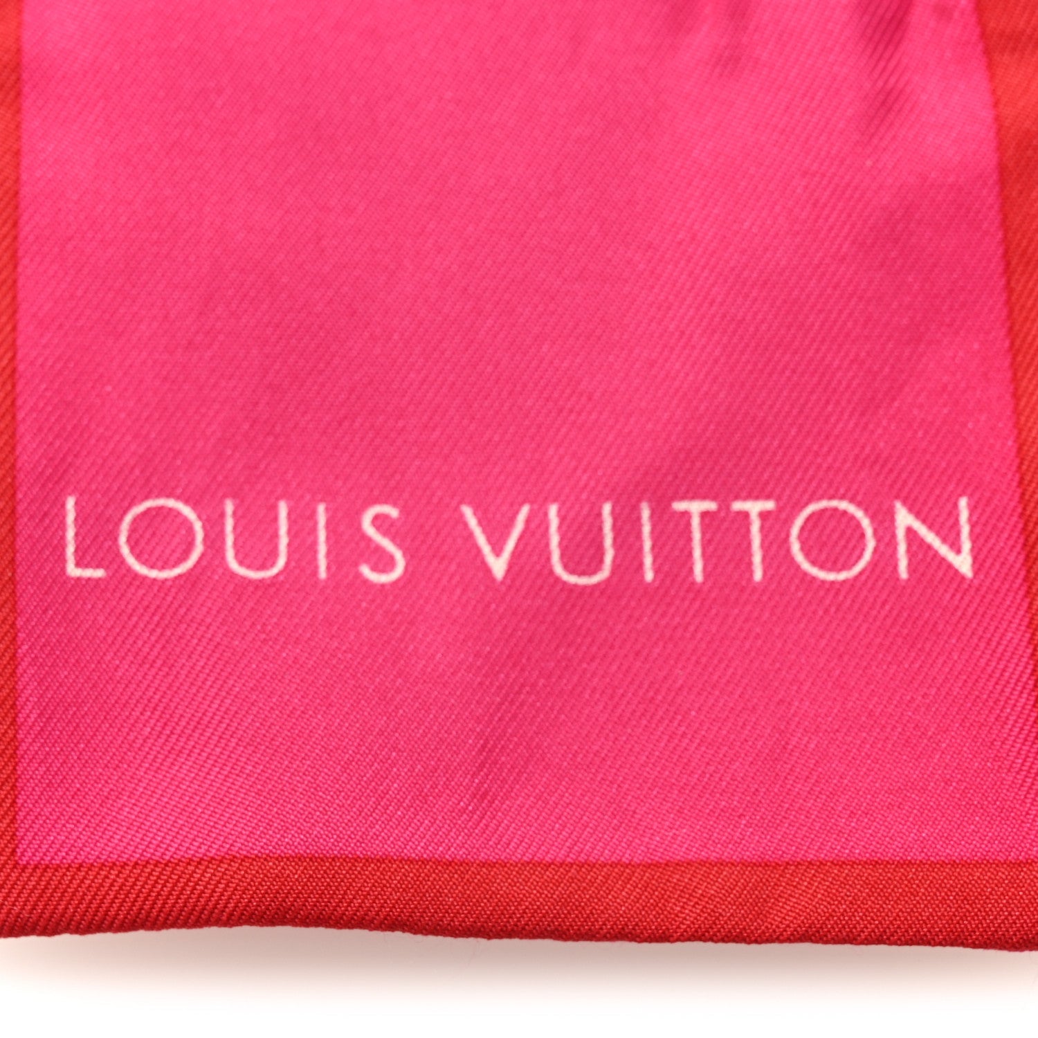 Silk Monogram Trunks Bandeau Fuchsia