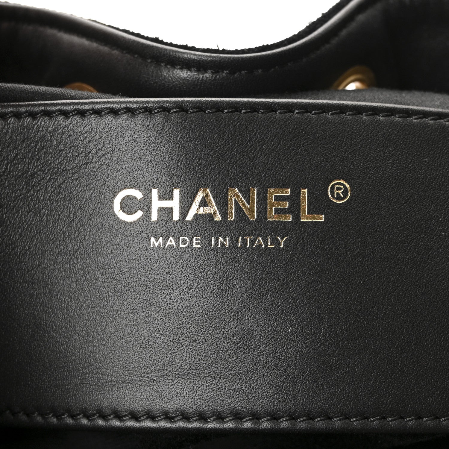 Suede Quilted Small Chanel 25 Handbag Black