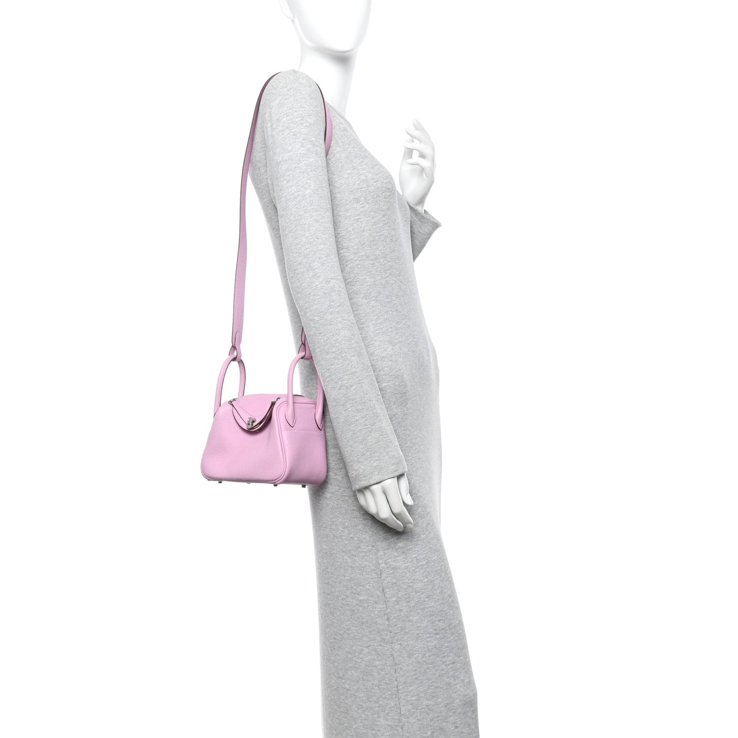 Taurillon Clemence Mini Lindy 20 Mauve Sylvestre