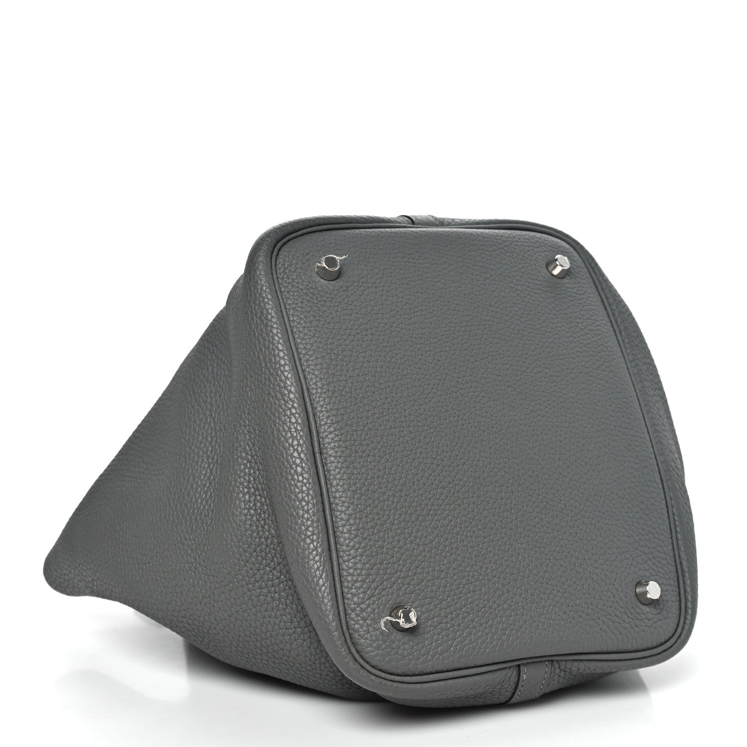 Taurillon Clemence Picotin Lock 22 MM Gris Meyer