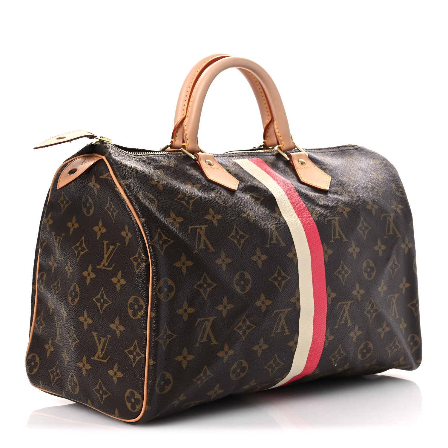 Monogram My LV Heritage Speedy 35 Rouge White