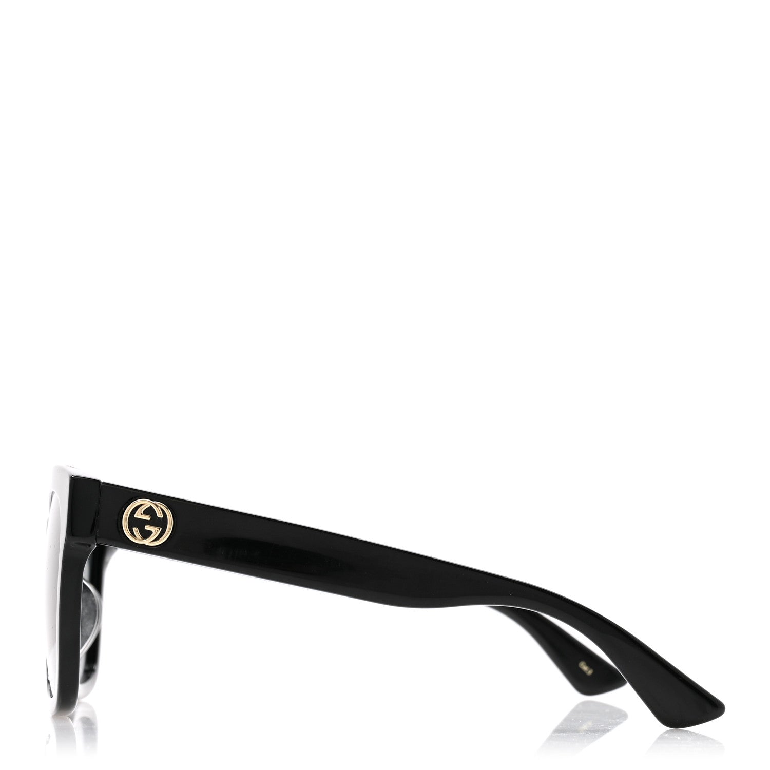 Acetate Square Frame Sunglasses GG0034SAN Black
