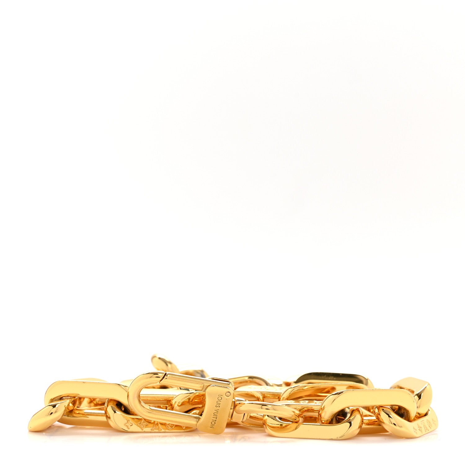 Metal Coussin MM Chain Strap Gold