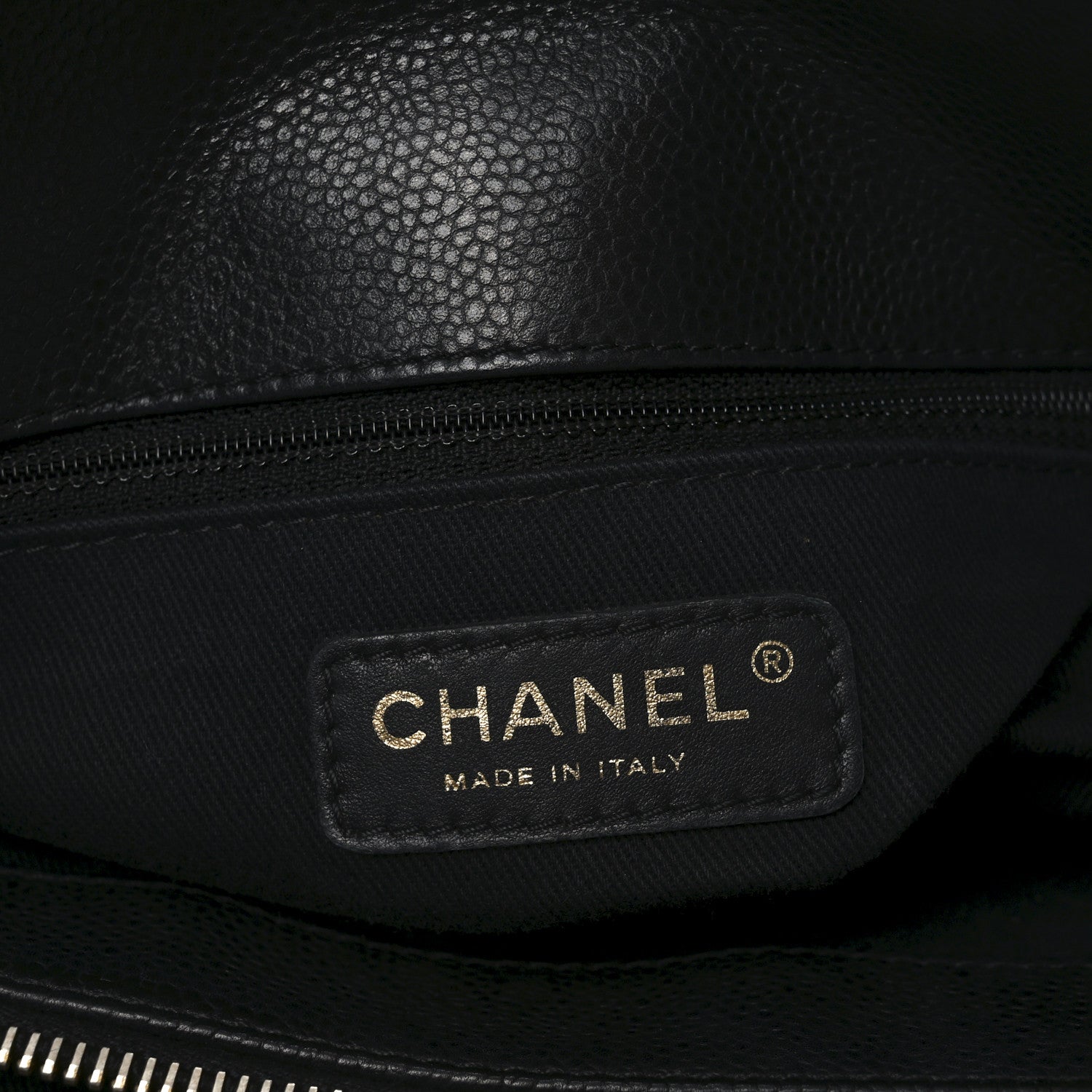 Caviar Quilted Timeless CC Soft Tote Black
