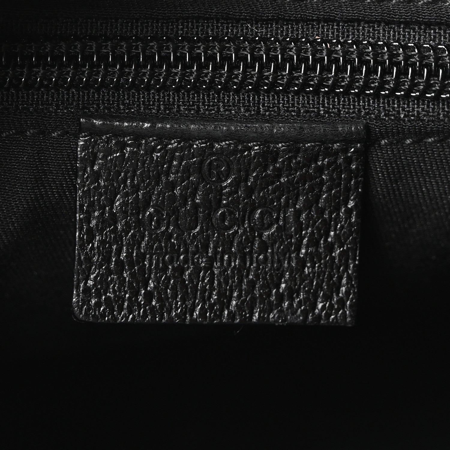 Monogram Medium Half Moon Hobo Black