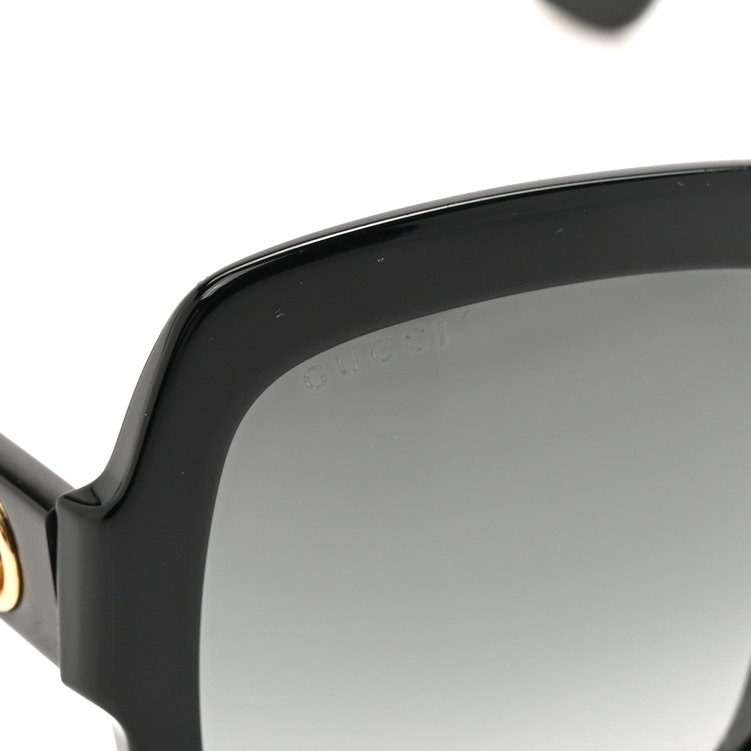 Acetate Square Frame Sunglasses GG0036S Black
