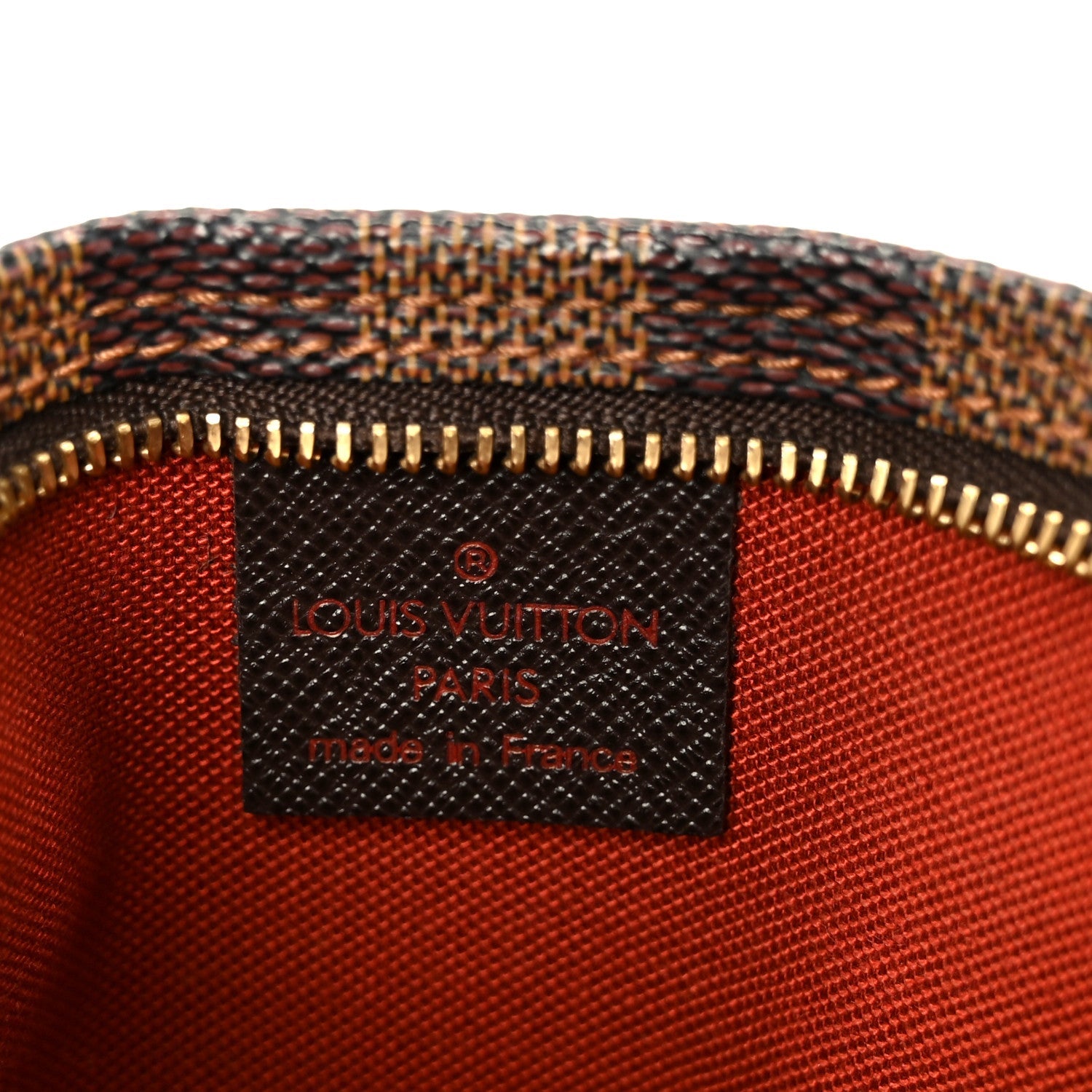 Damier Ebene Trousse Make Up Bag Pochette