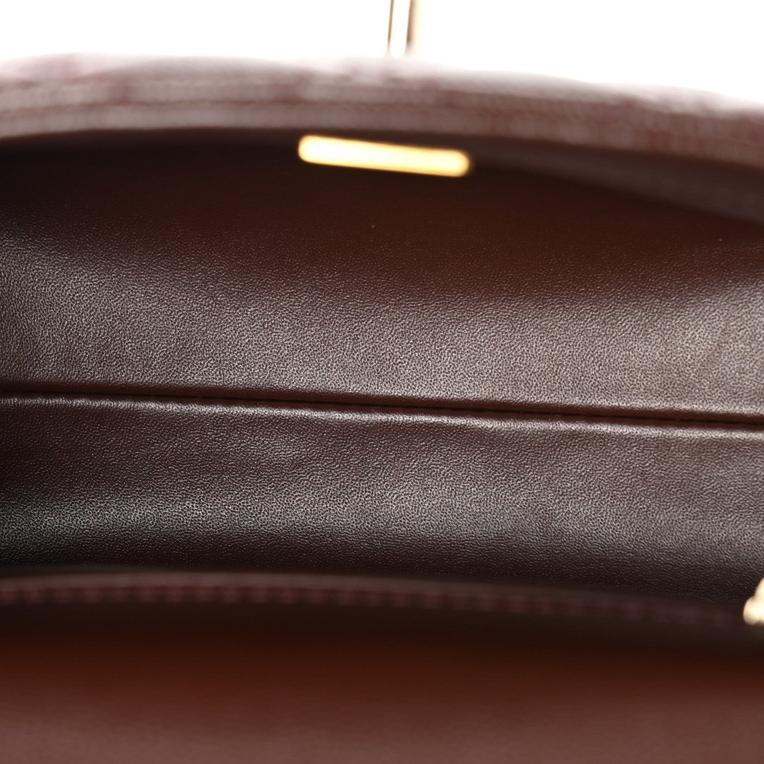 Caviar Quilted Extra Mini Coco Handle Flap Dark Brown