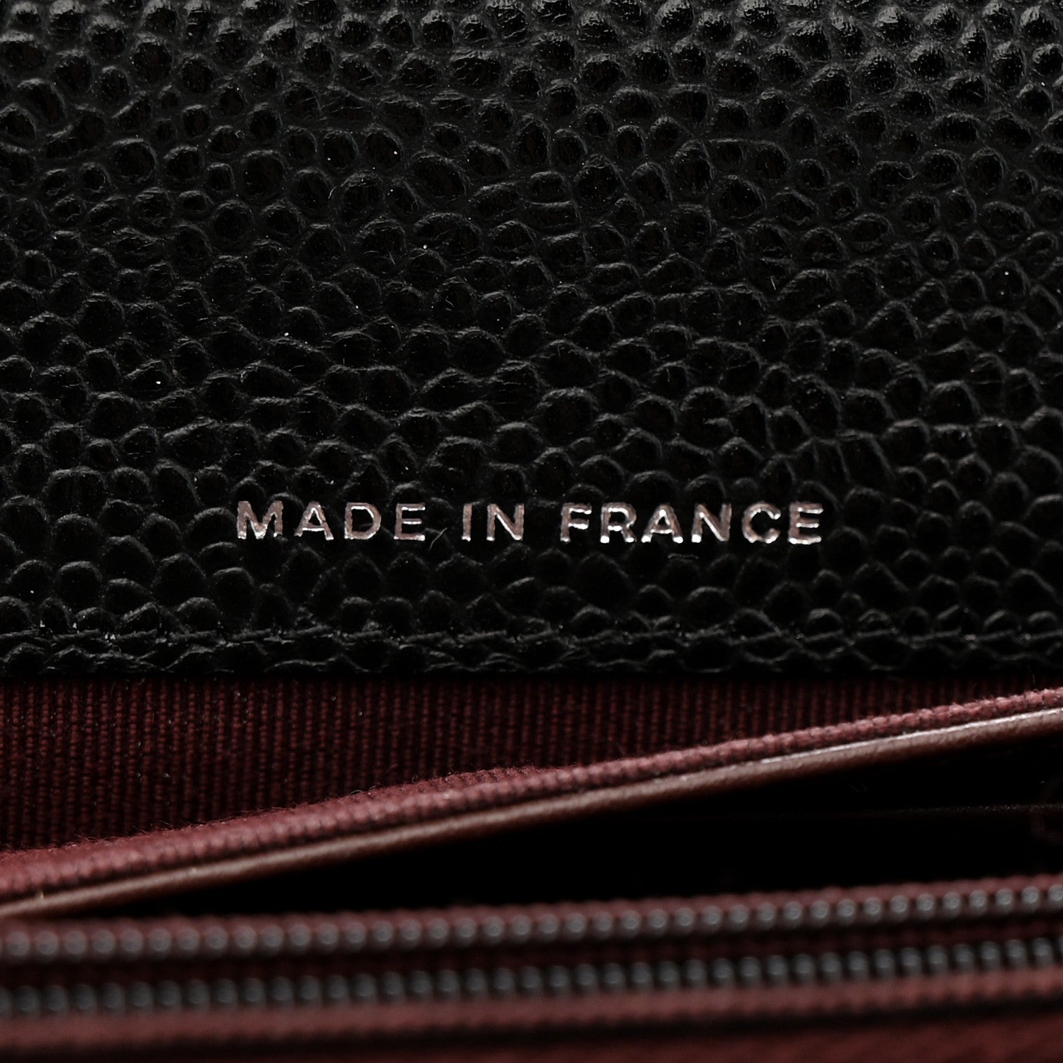Caviar Quilted Large Gusset Flap Wallet Black