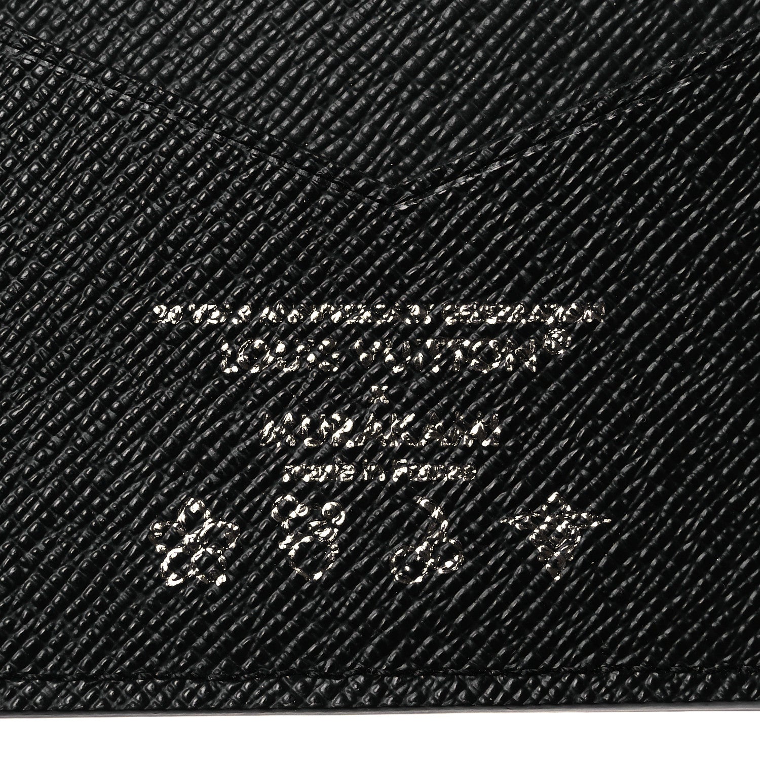 LV X TM Monogram Multicolor Passport Cover Black