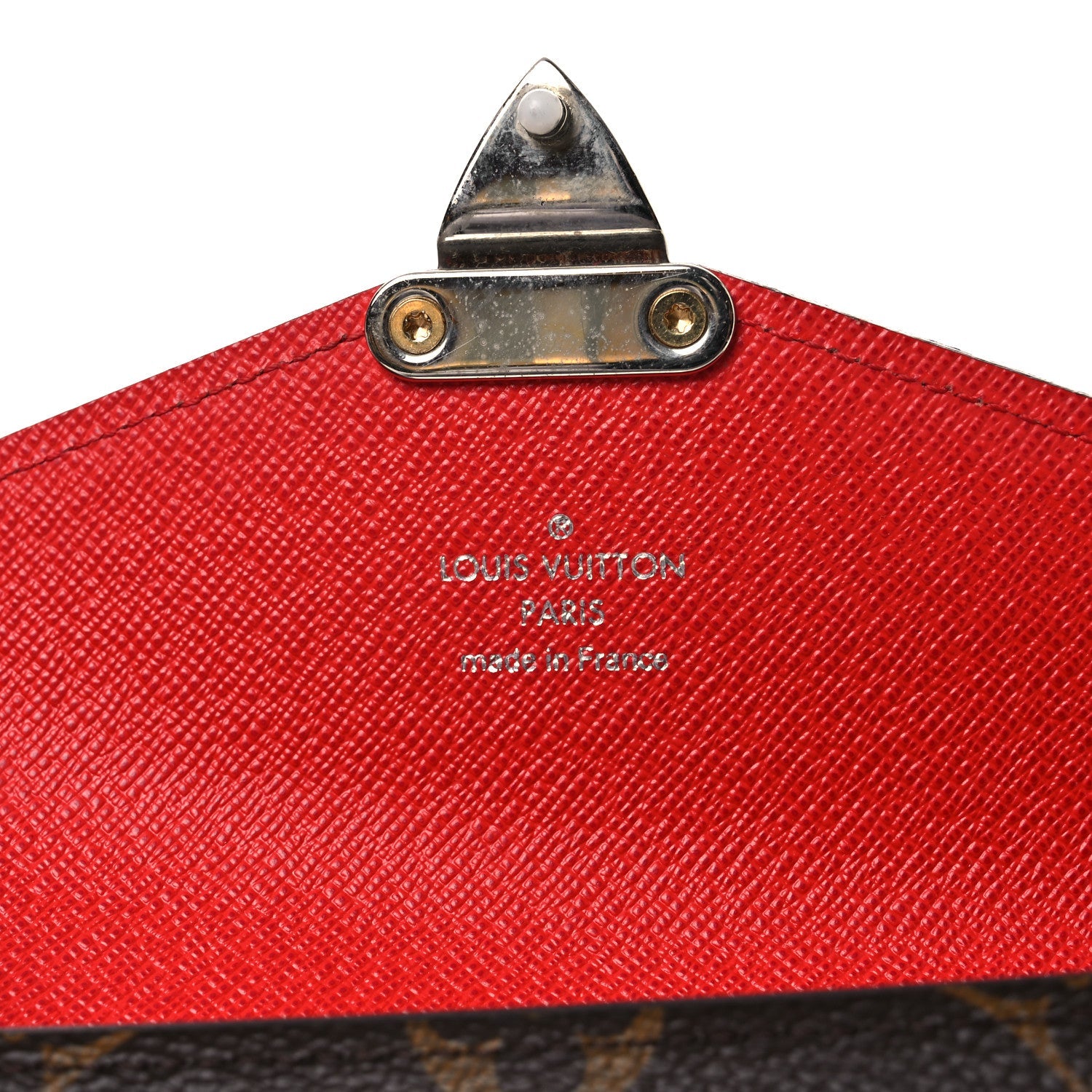 Monogram Tribal Mask Sarah Wallet Rouge