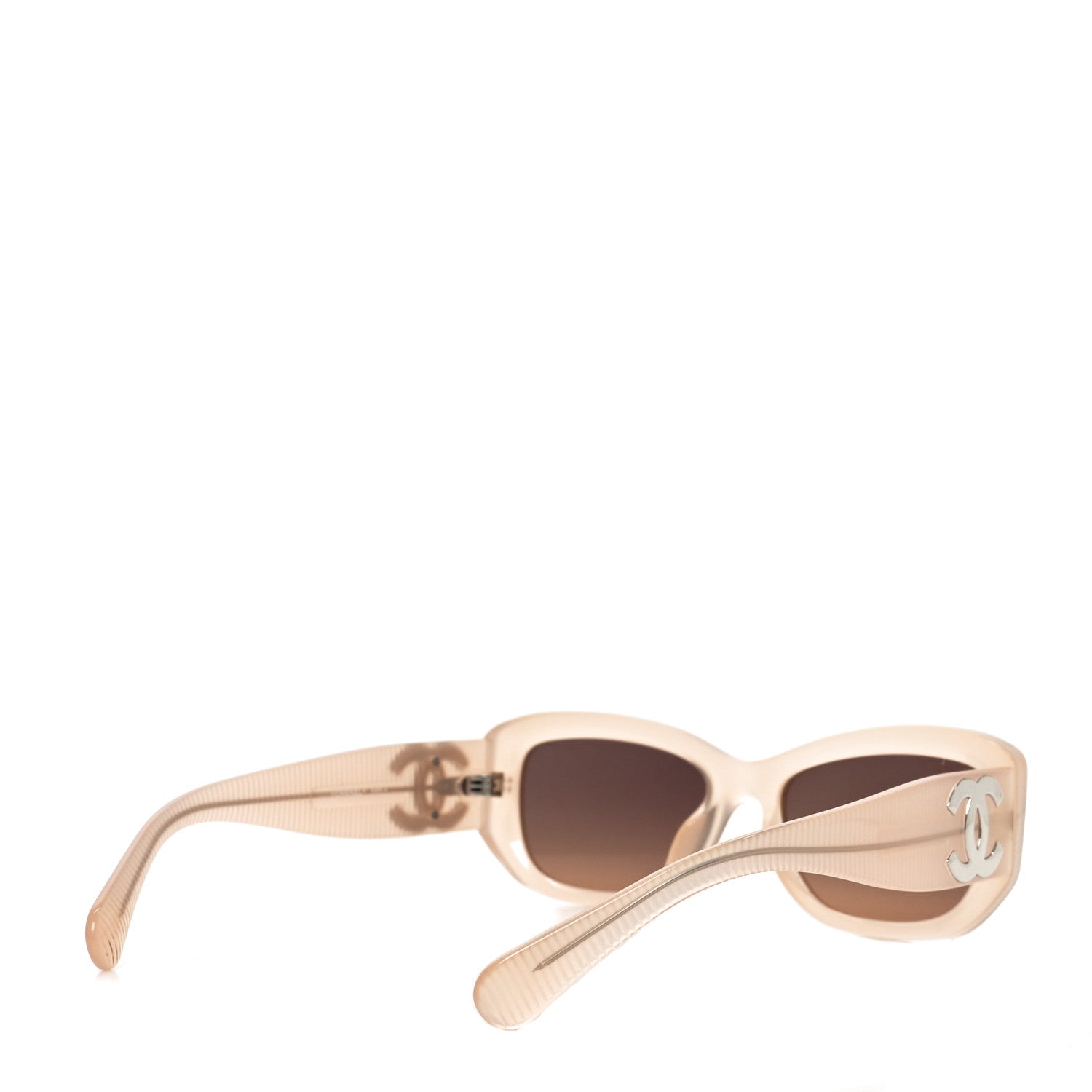 Acetate Rectangle Sunglasses 5493-A Light Pink