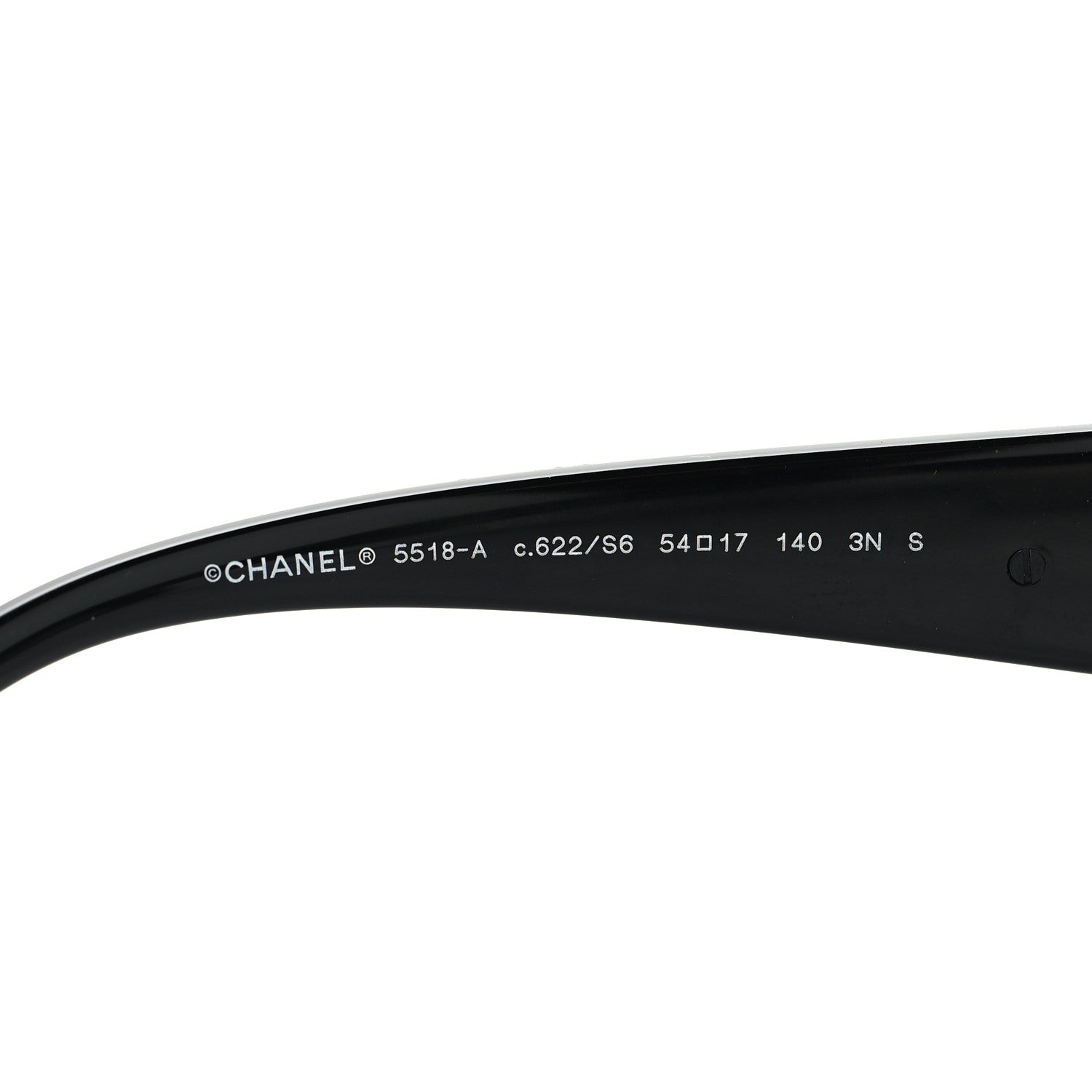 Acetate Enamel Heart Square Sunglasses 5518-A Black