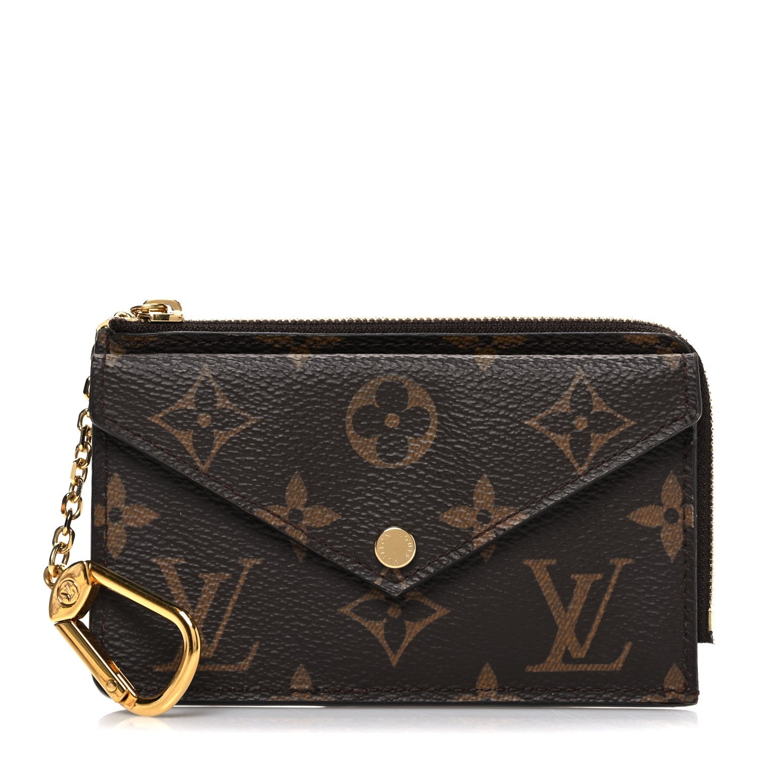 Monogram Recto Verso Card Holder Black