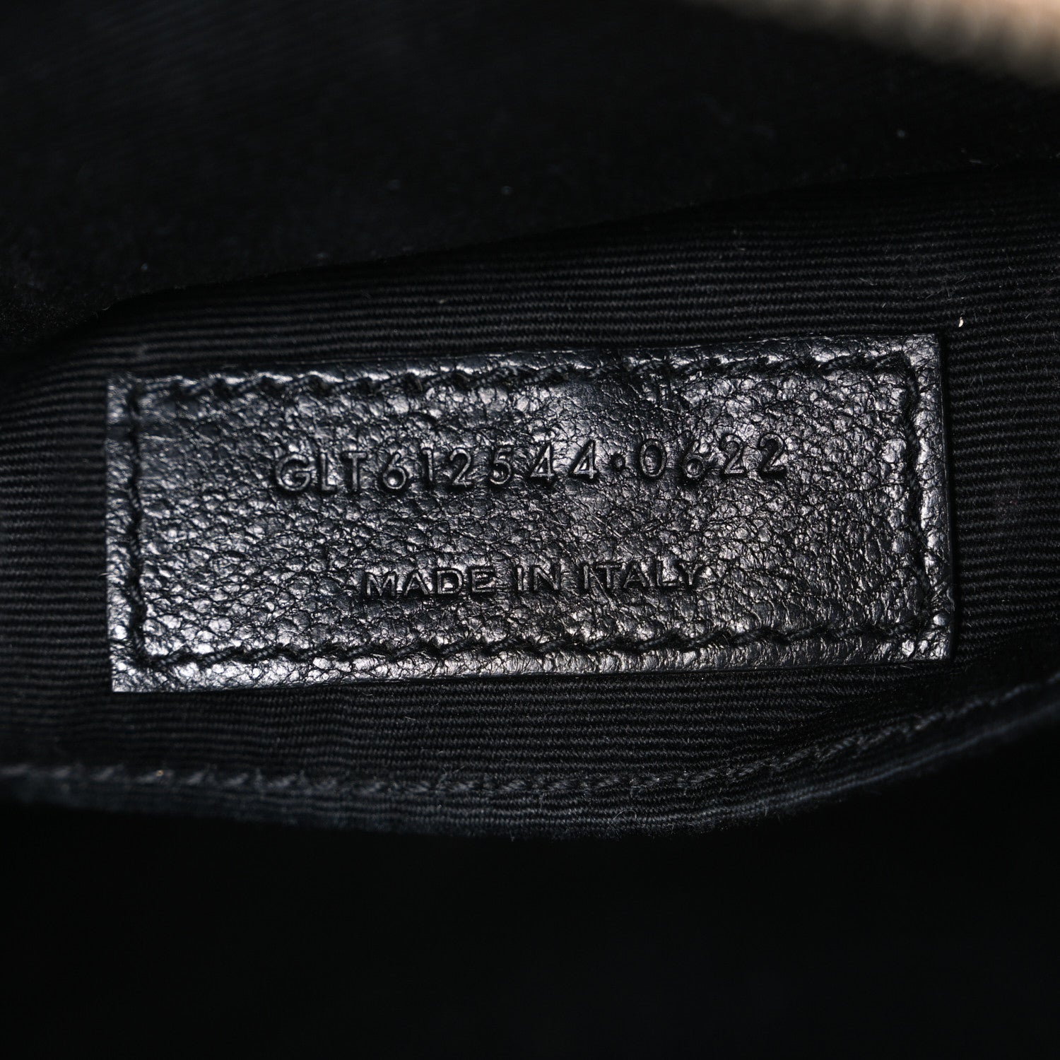 Calfskin Matelasse Monogram Lou Camera Bag Dark Beige