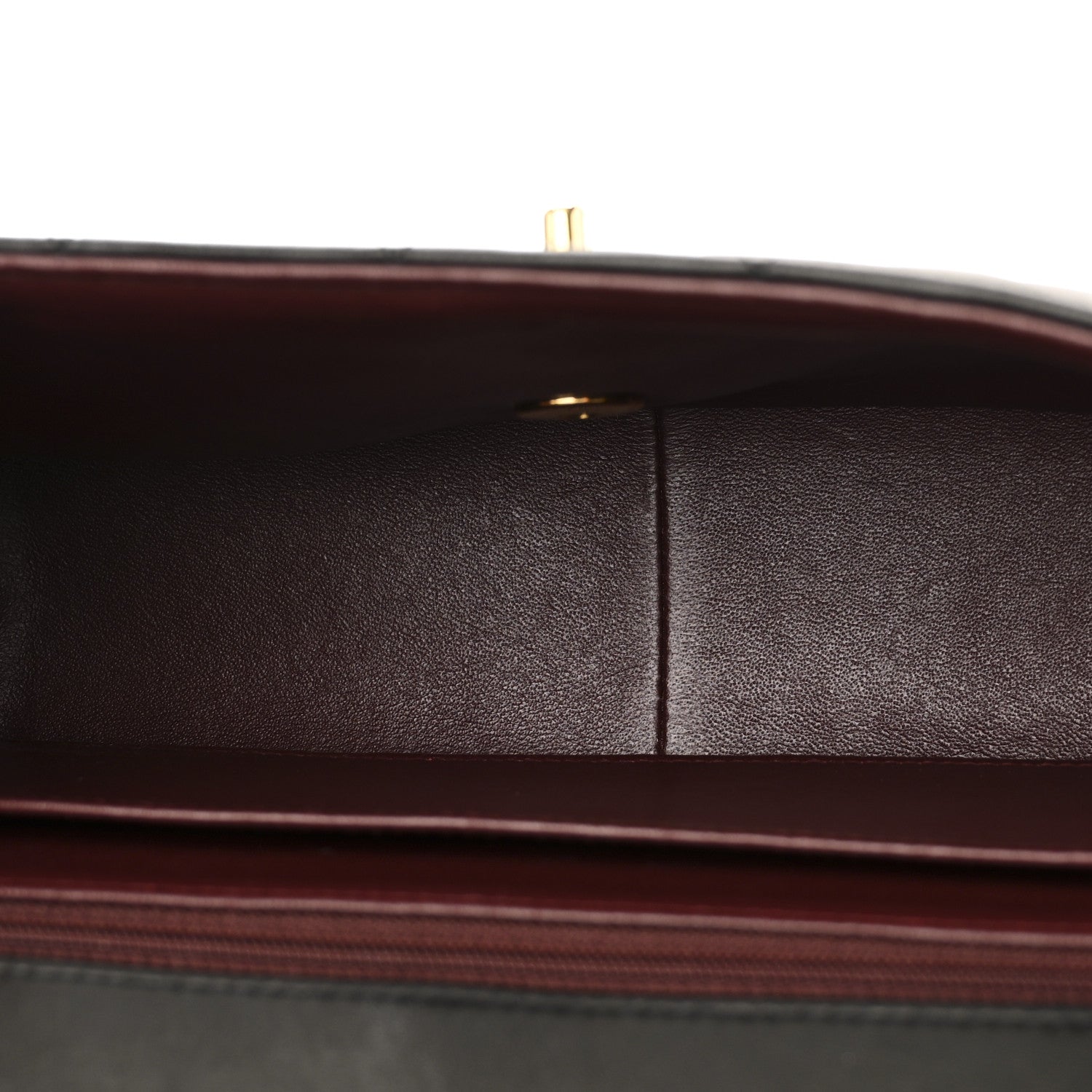 Lambskin Quilted Medium Single Flap Black