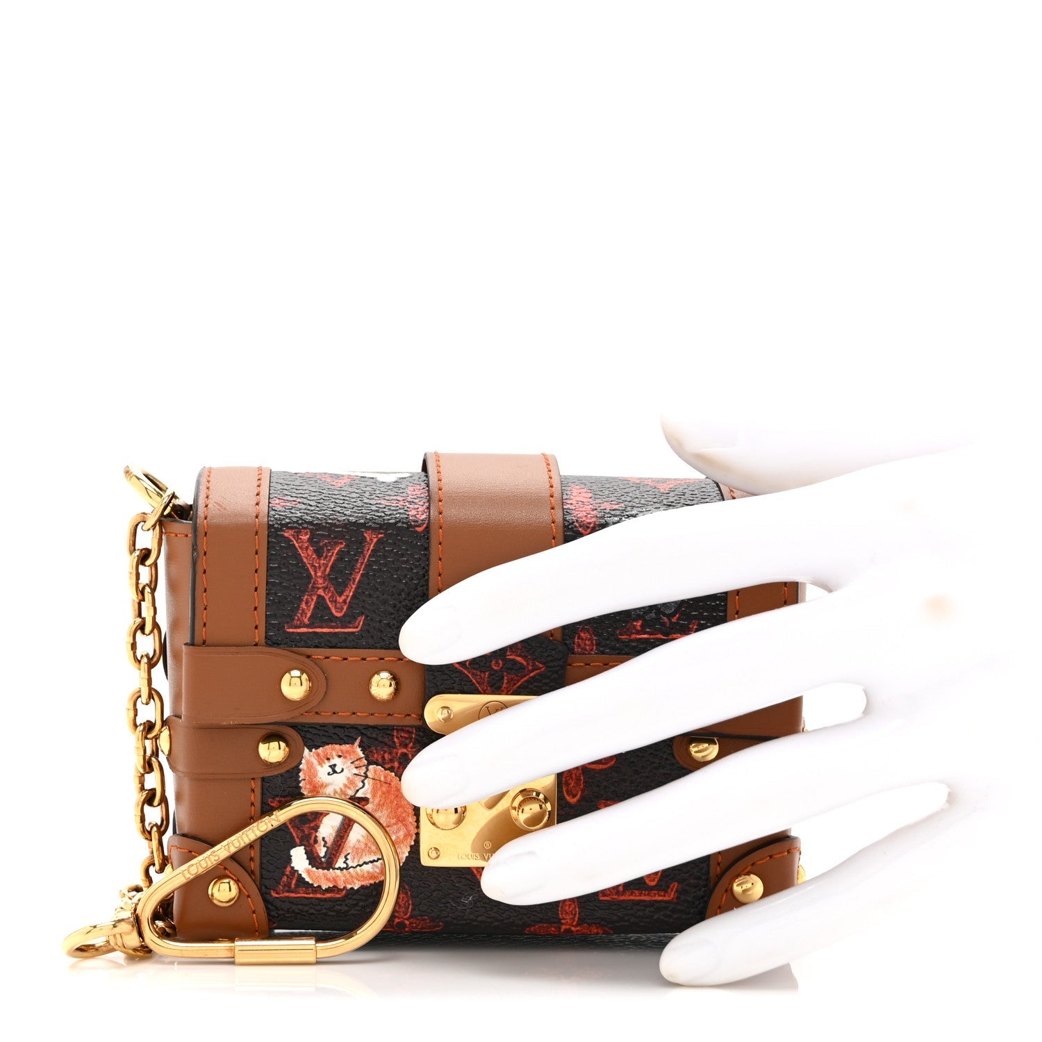Catogram Essential Trunk Orange Marron