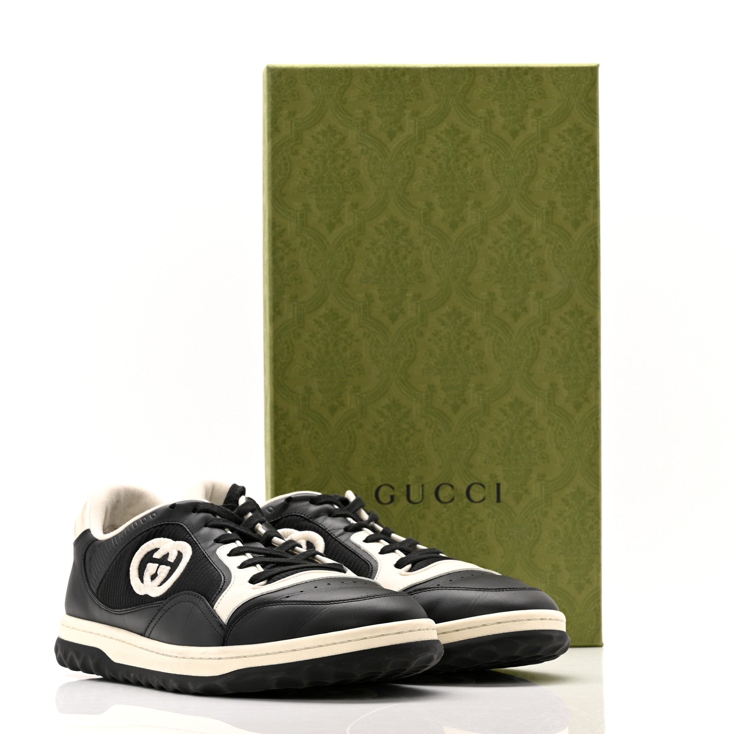 Dali Soft Calfskin Mens Mac80 Sneakers 10.5 Black White