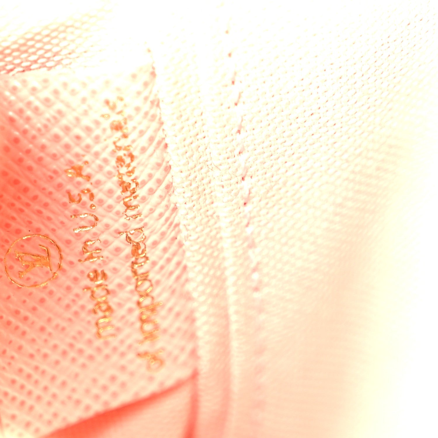 Damier Azur Pochette Felicie Chain Wallet Rose Ballerine