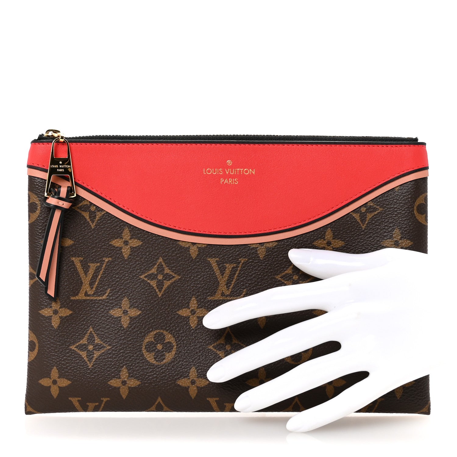Monogram Tuileries Pochette Red