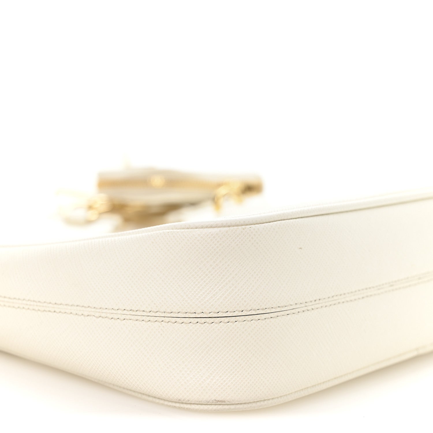 Saffiano Re-Edition 2005 Shoulder Bag White