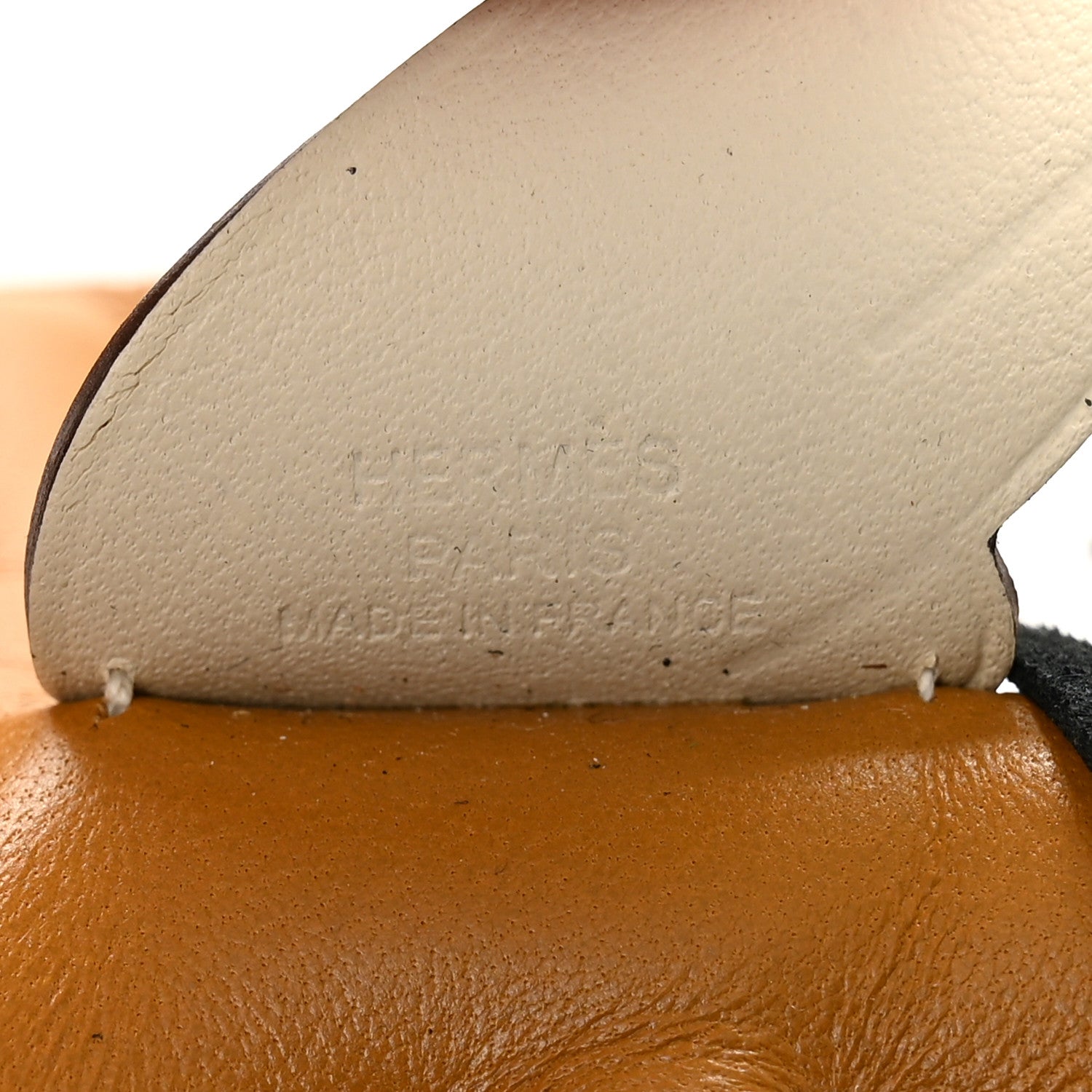 Milo Lambskin Grigri Rodeo Pegase Horse Bag Charm PM Sesame Black Nata