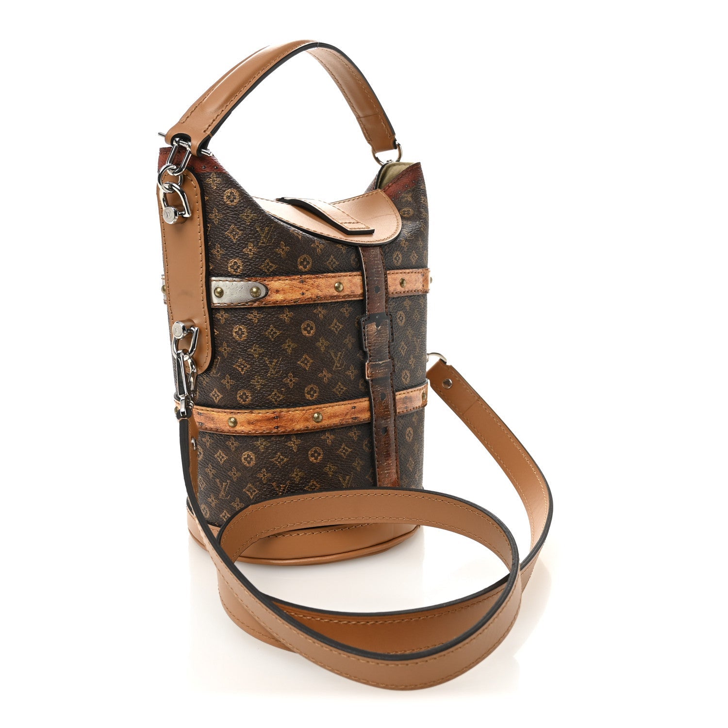 Transformed Monogram Time Trunk Duffle Bag
