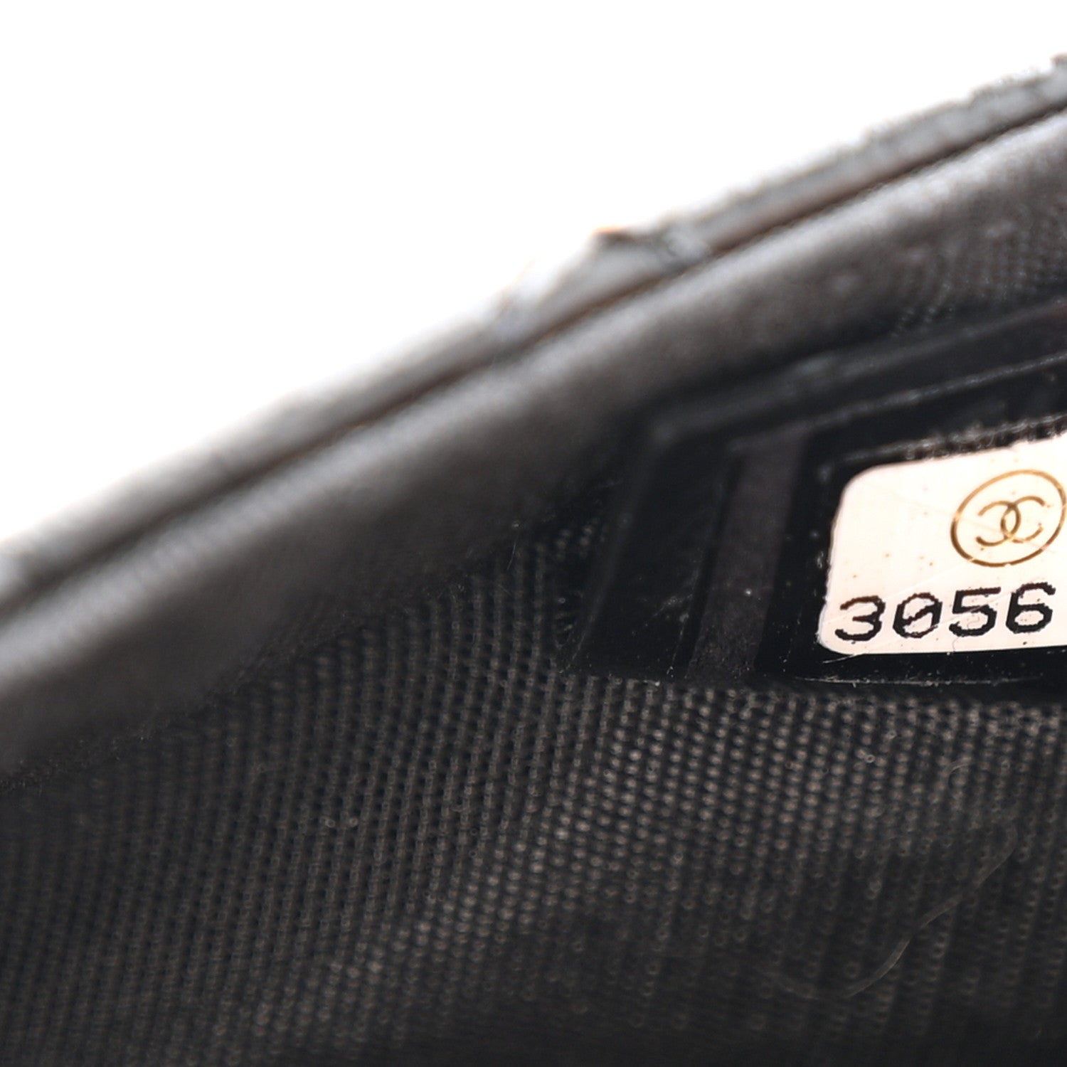 Shiny Aged Calfskin Quilted Waist Belt Bag Black
