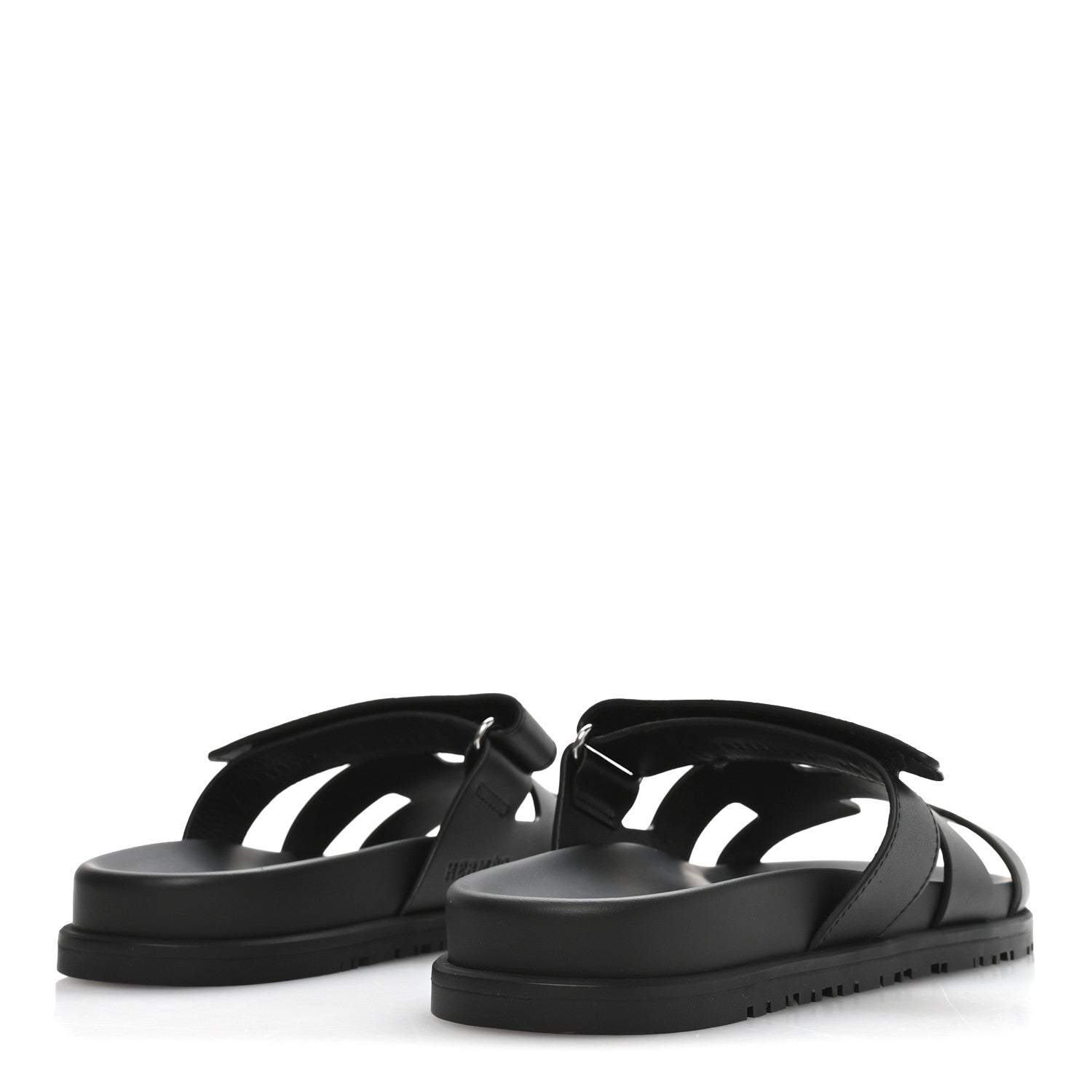 Calfskin Womens Chypre Sandals 40 Black