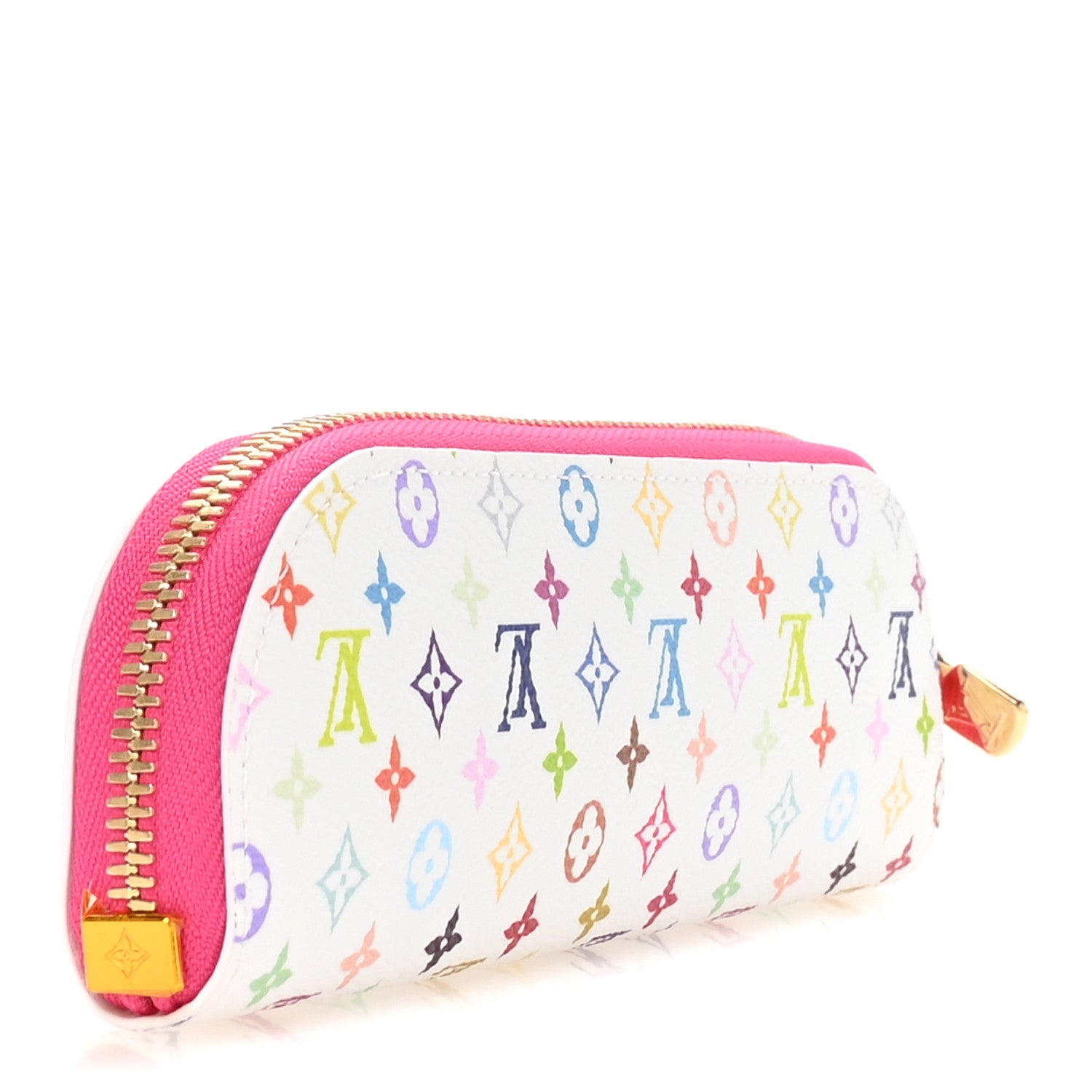 LV X TM Monogram Multicolor Charlotte Pencil Pouch Fuchsia