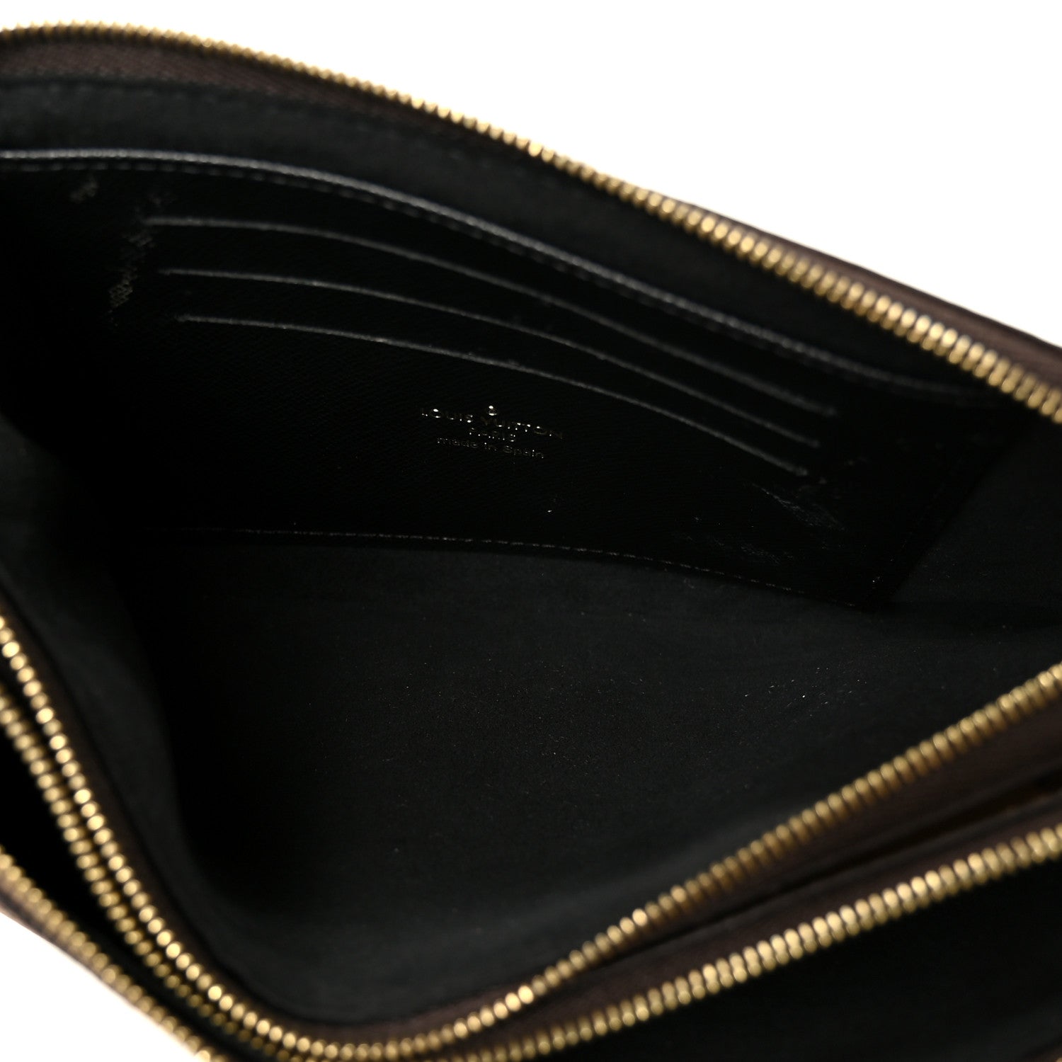 Reverse Monogram Giant Double Zip Pochette