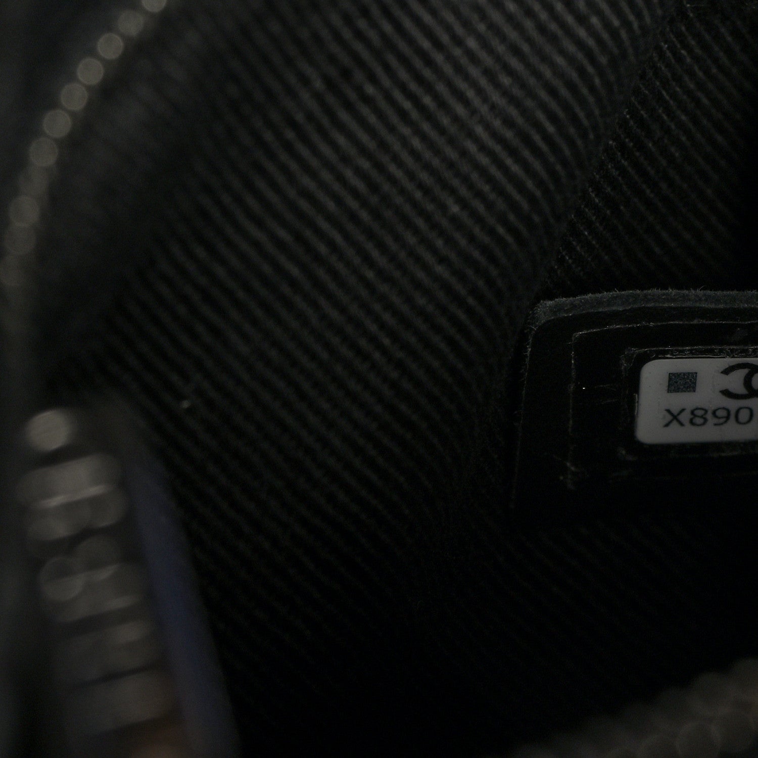 Calfskin Quilted Crossbody Bag Black