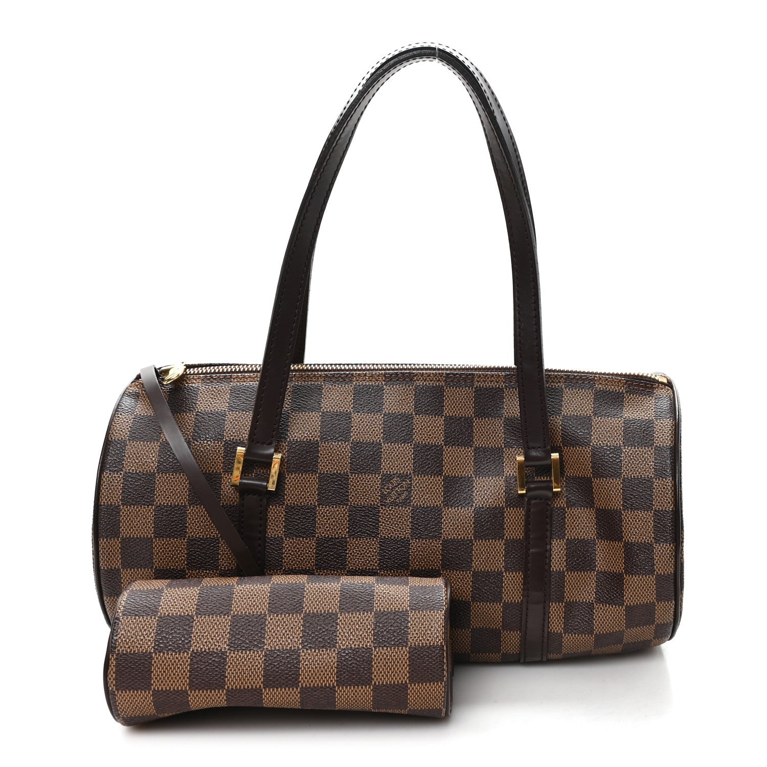 Damier Ebene Papillon 30 With Companion