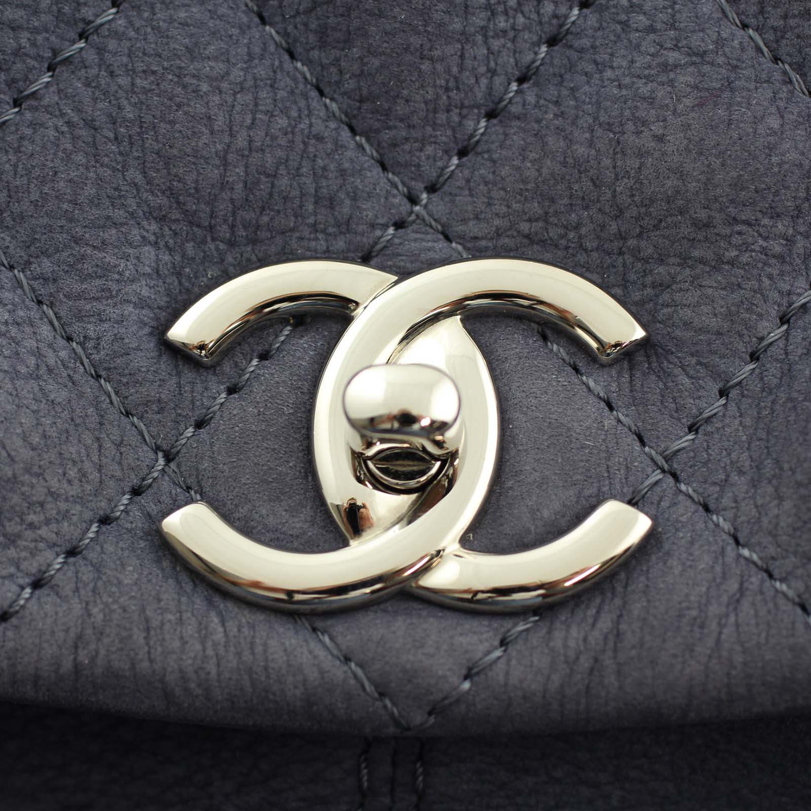 Chanel Suede Flap Bag