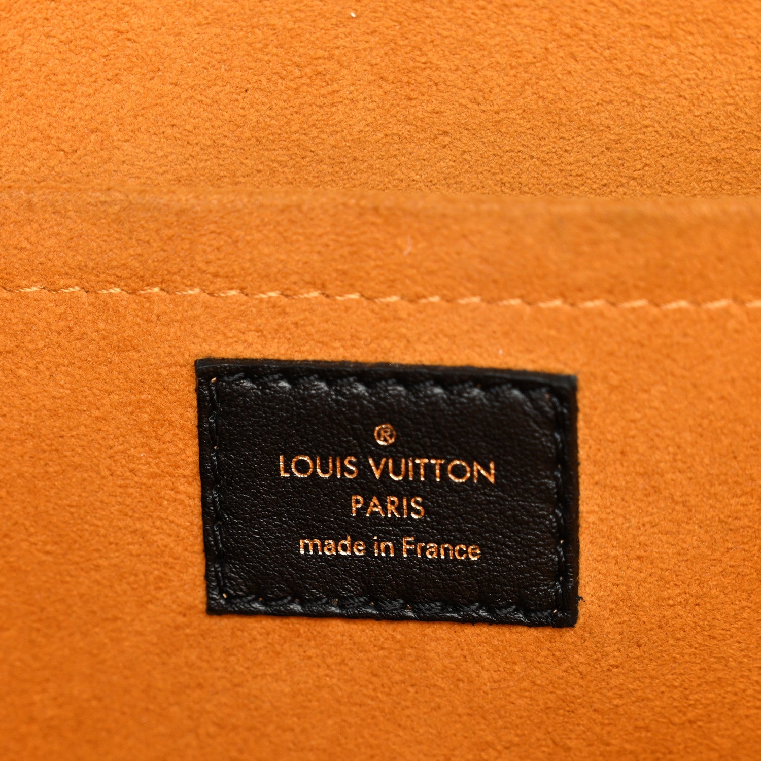 Calfskin Monogram Tufting On My Side Black