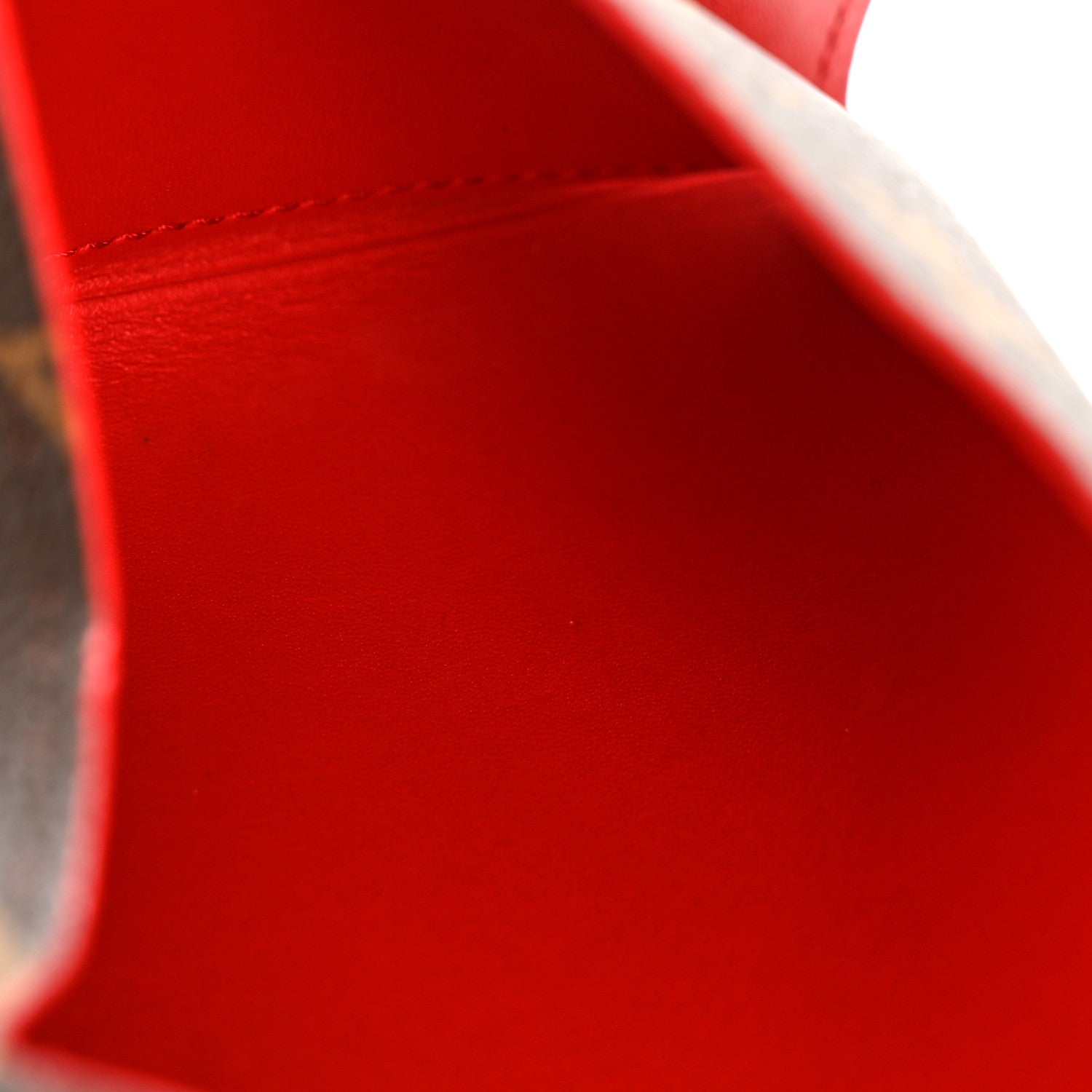 Monogram Medium Kirigami Pochette Insert Coquelicot