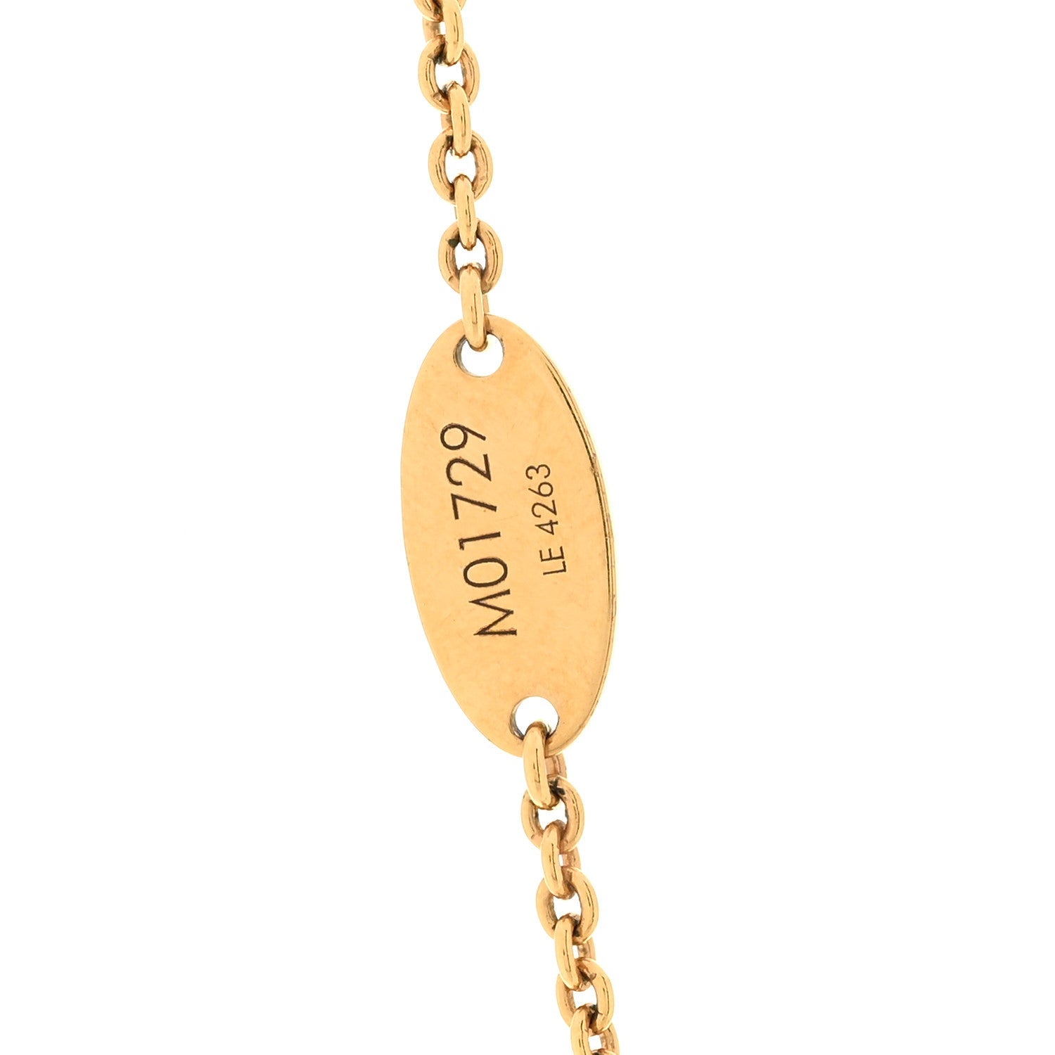 Metal GO-14 Necklace Gold