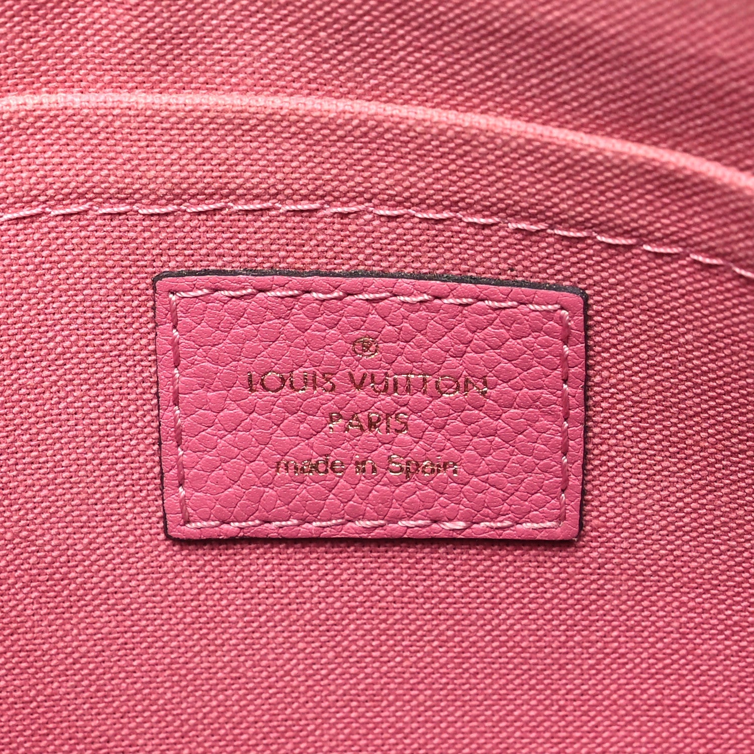 Monogram Pallas Clutch Rose Fizzy