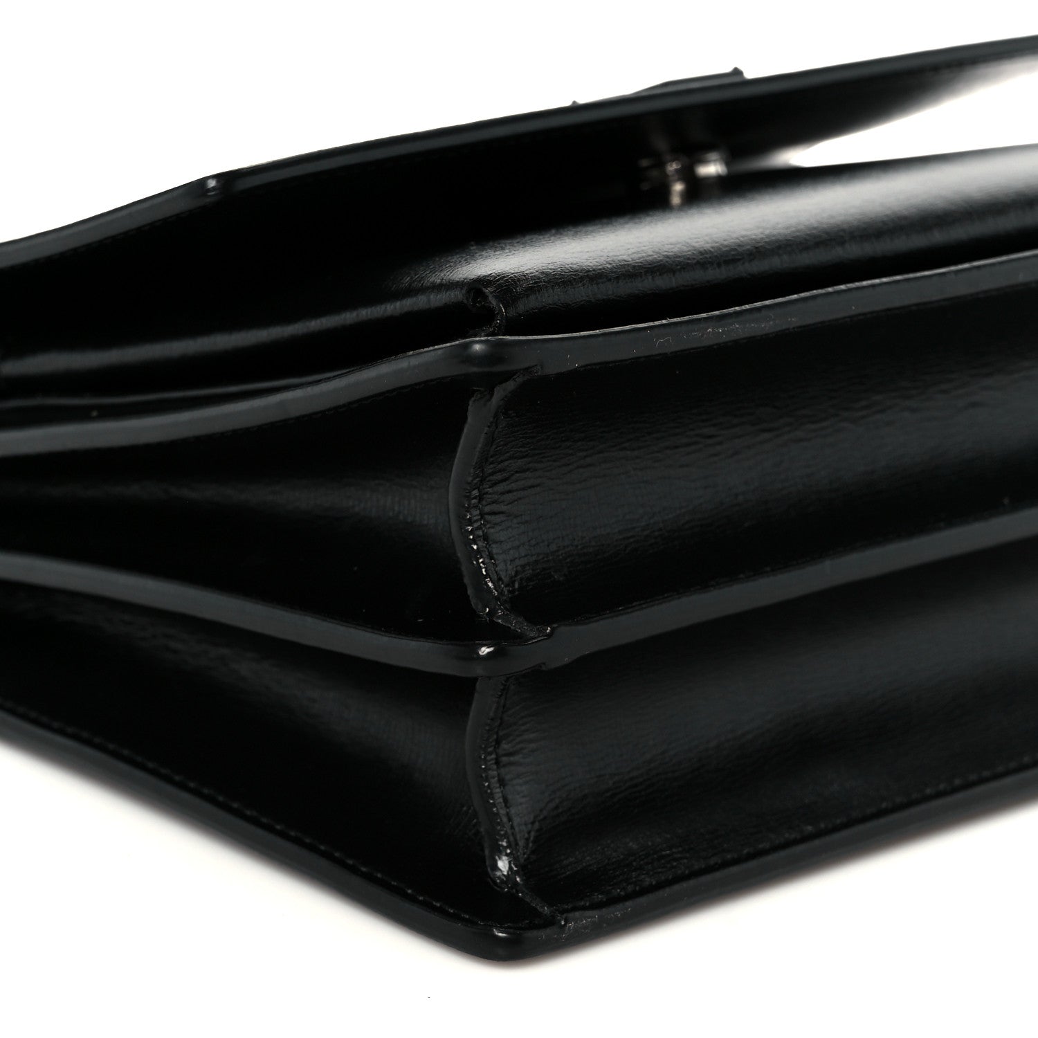 Calfskin Medium Monogram Monochrome Sunset Black