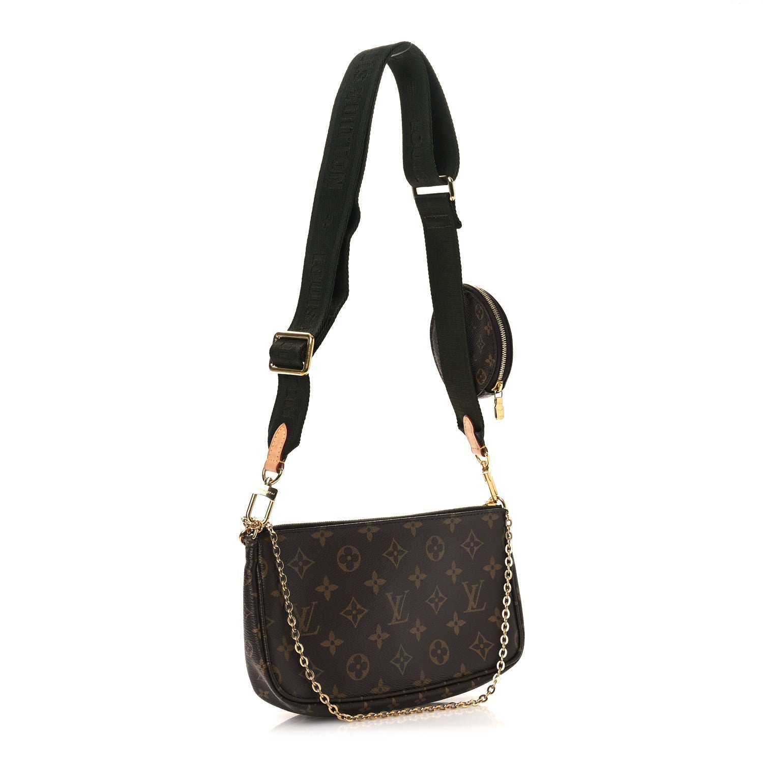 Monogram Multi Pochette Accessories Kaki